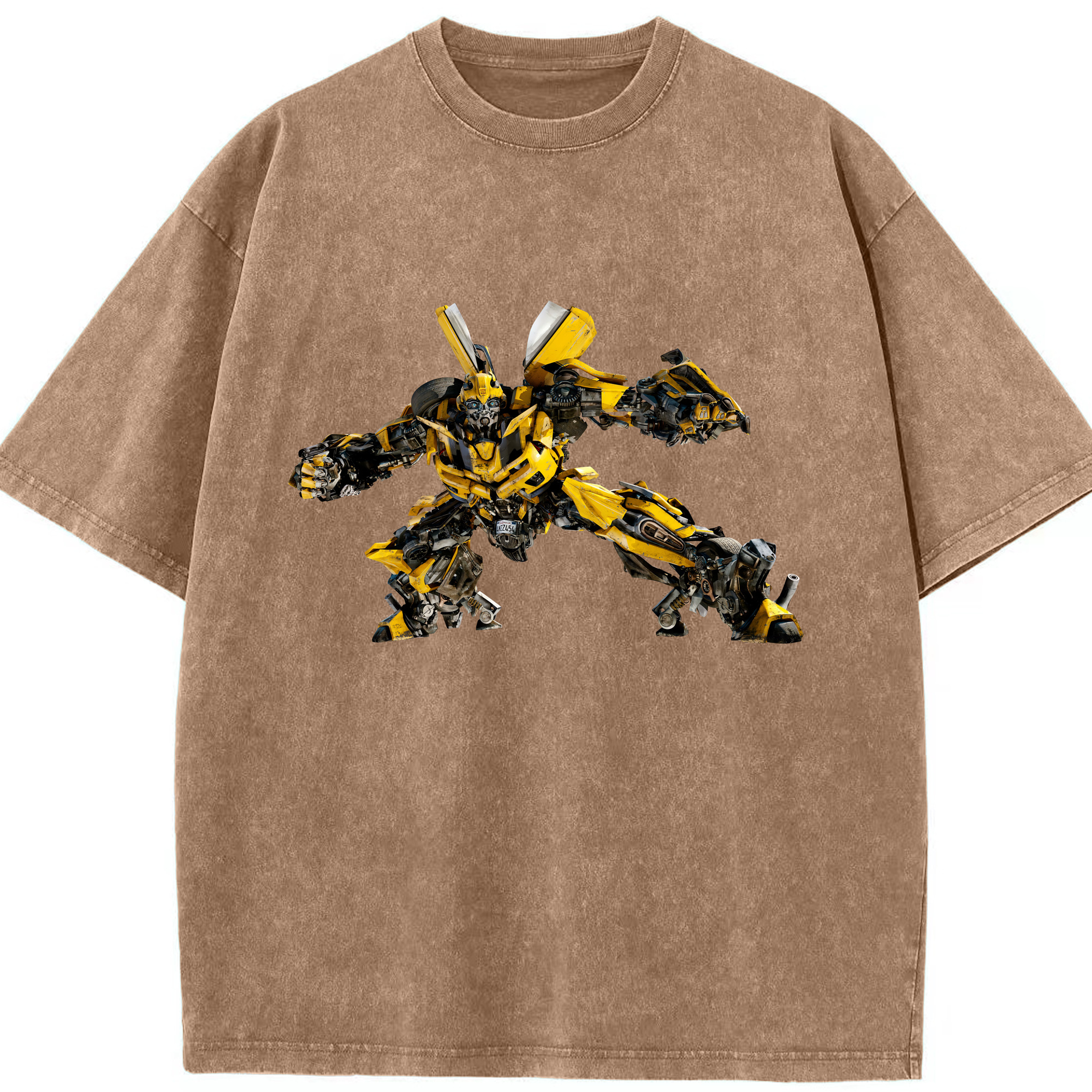 （画像用） Transformers トランスフォーマー 綿100% ヴィンテージ風 半袖Tシャツ（フロントプリント）