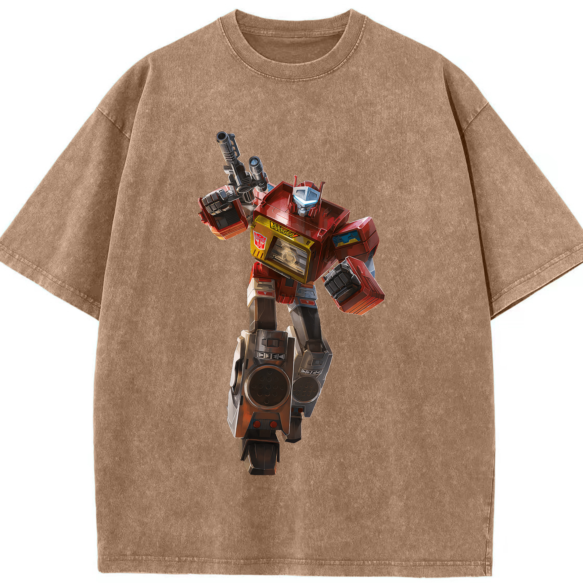 （画像用） Transformers トランスフォーマー 綿100% ヴィンテージ風 半袖Tシャツ（フロントプリント）