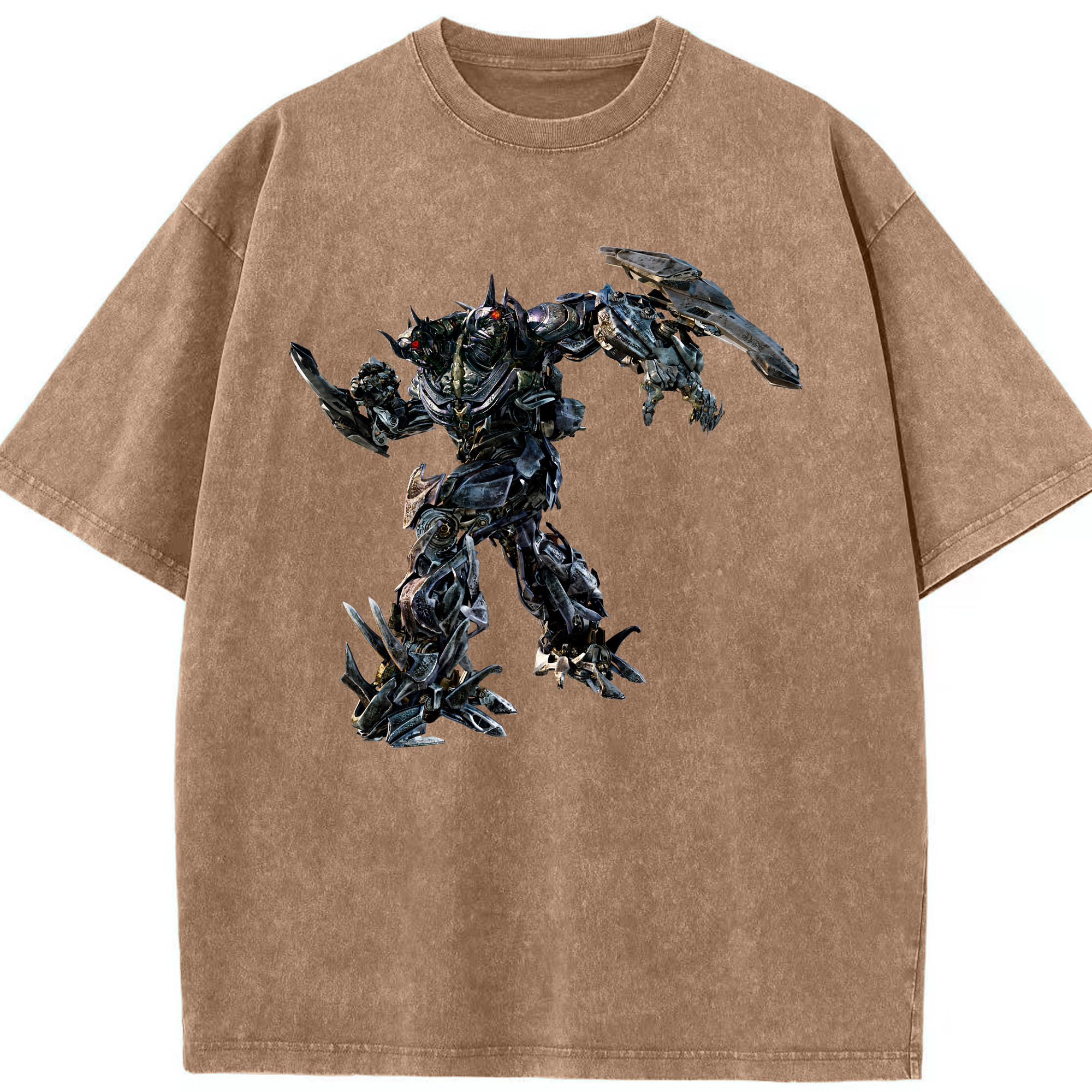 （画像用） Transformers トランスフォーマー 綿100% ヴィンテージ風 半袖Tシャツ（フロントプリント）