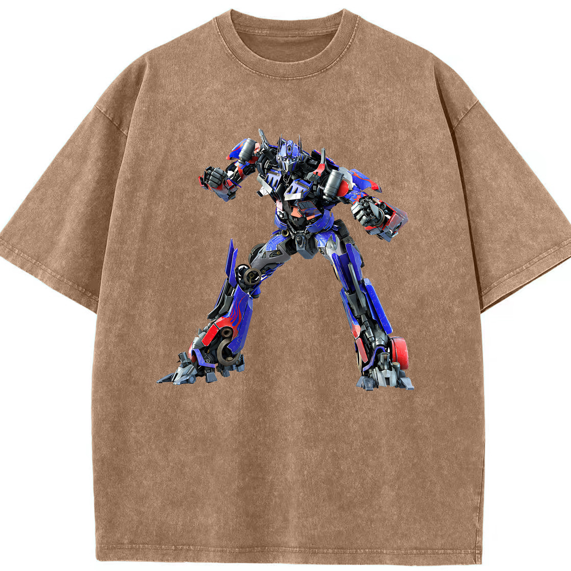 （画像用） Transformers トランスフォーマー 綿100% ヴィンテージ風 半袖Tシャツ（フロントプリント）