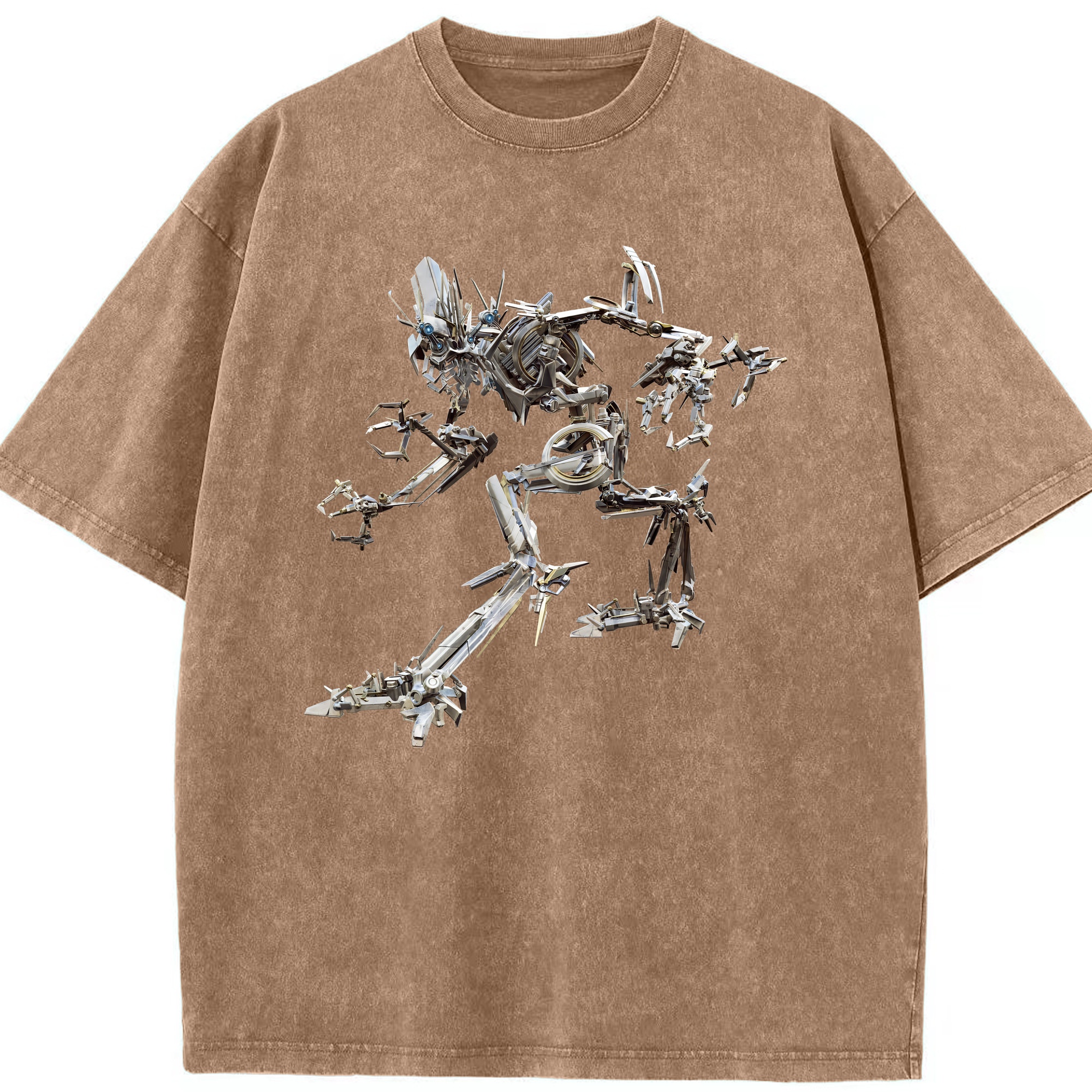 （画像用） Transformers トランスフォーマー 綿100% ヴィンテージ風 半袖Tシャツ（フロントプリント）