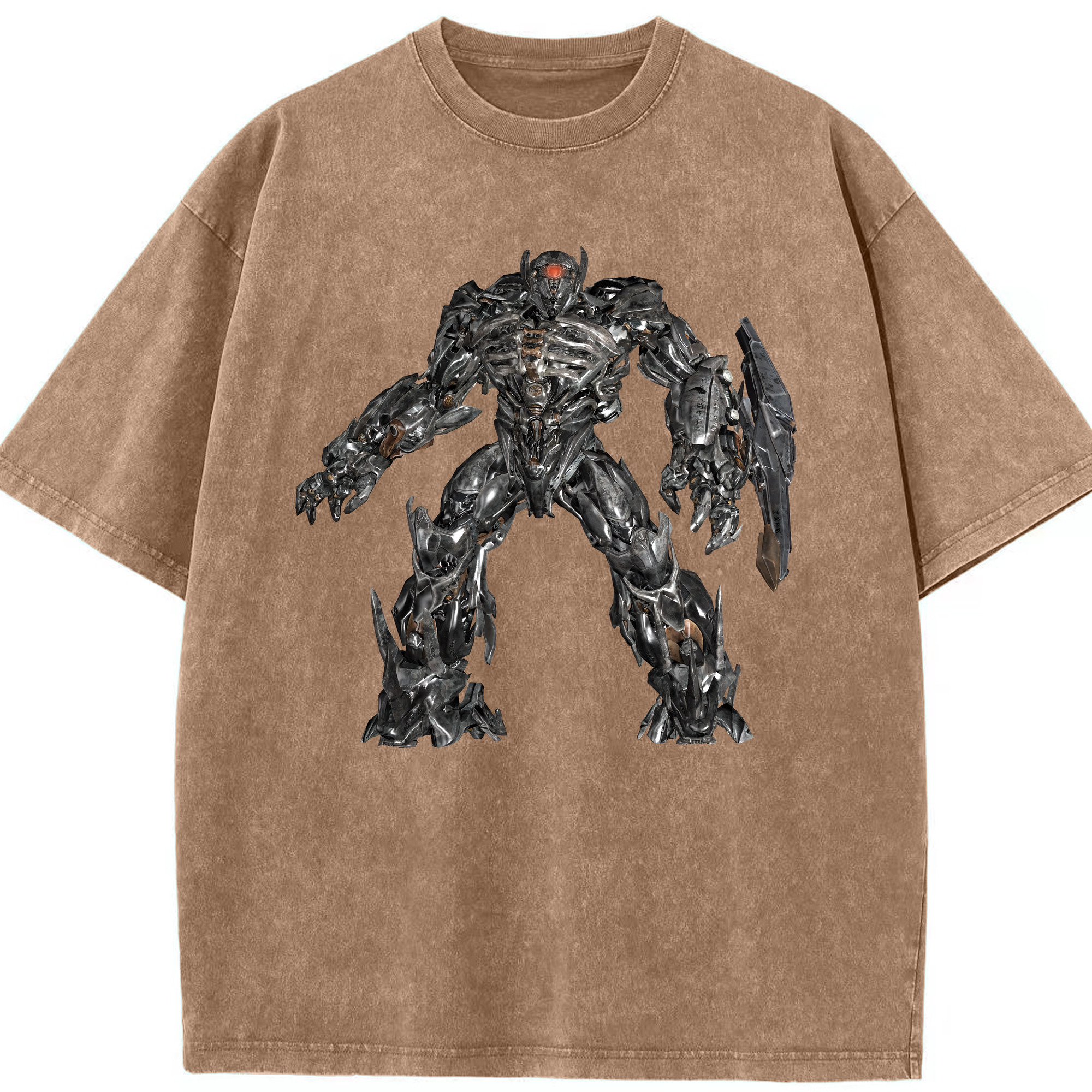 （画像用） Transformers トランスフォーマー 綿100% ヴィンテージ風 半袖Tシャツ（フロントプリント）