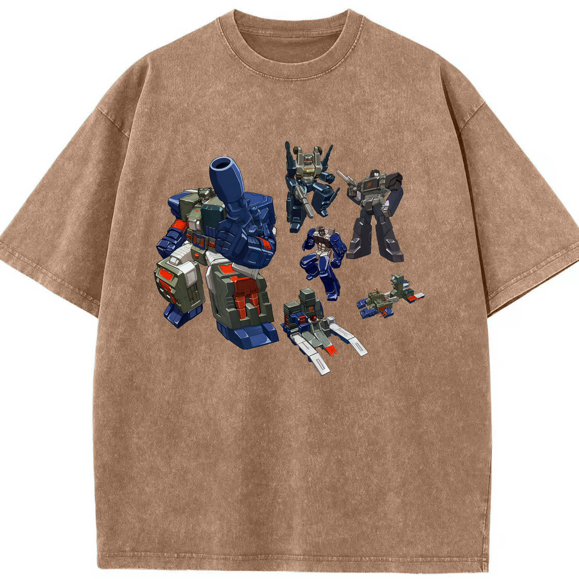 （画像用） Transformers トランスフォーマー 綿100% ヴィンテージ風 半袖Tシャツ（フロントプリント）