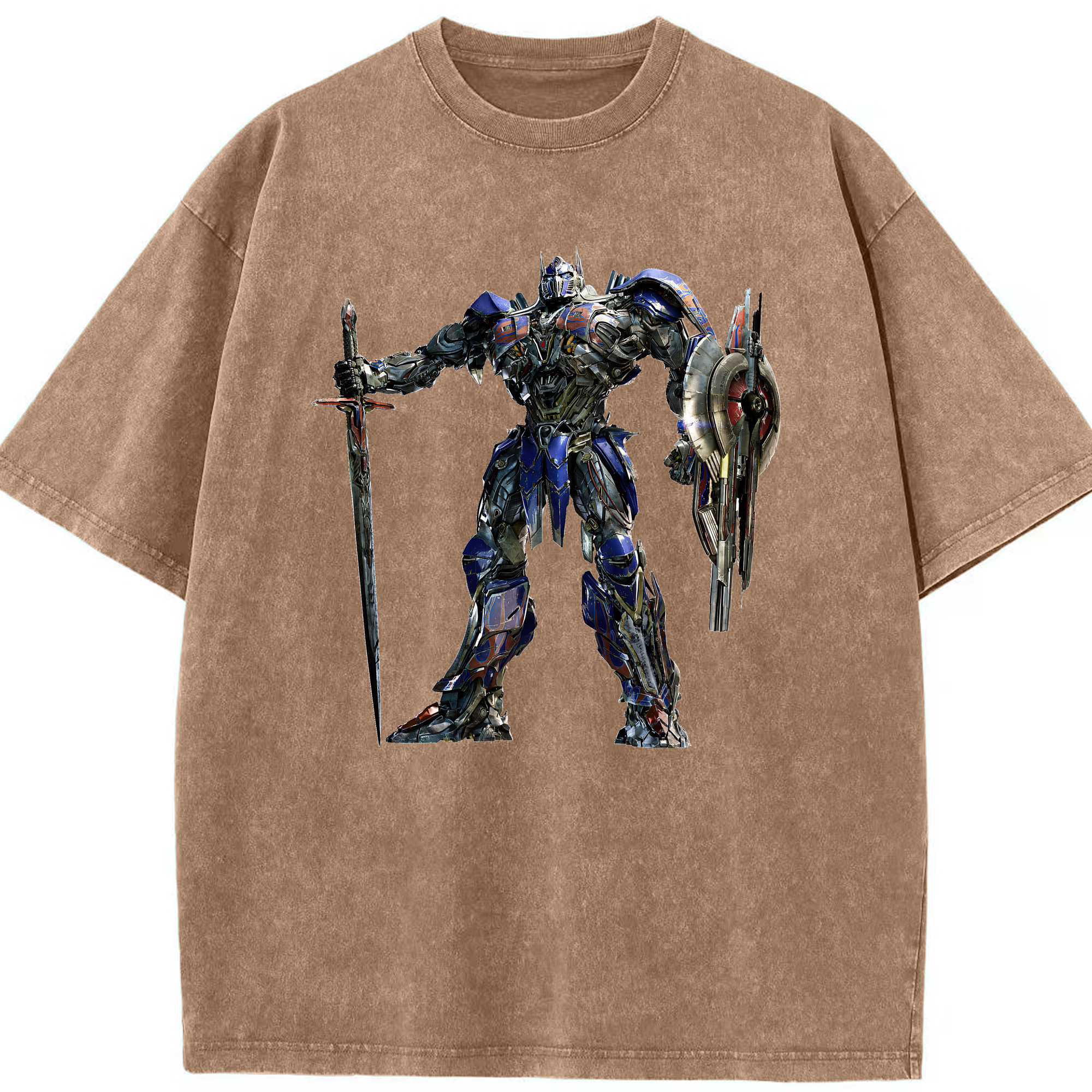 （画像用） Transformers トランスフォーマー 綿100% ヴィンテージ風 半袖Tシャツ（フロントプリント）