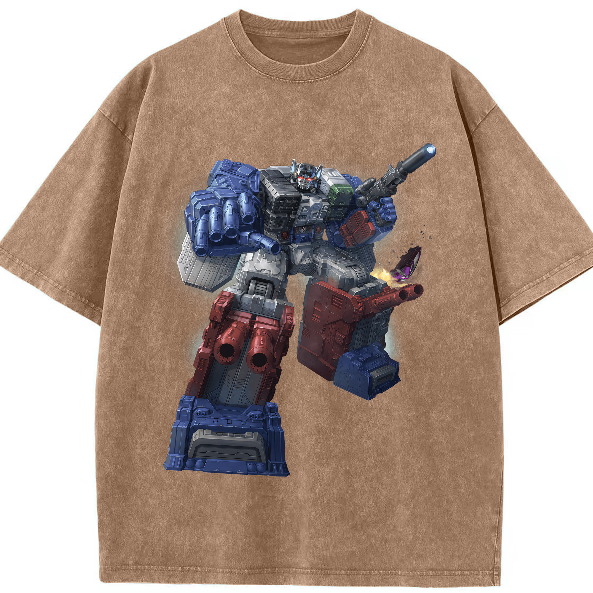 （画像用） Transformers トランスフォーマー 綿100% ヴィンテージ風 半袖Tシャツ（フロントプリント）