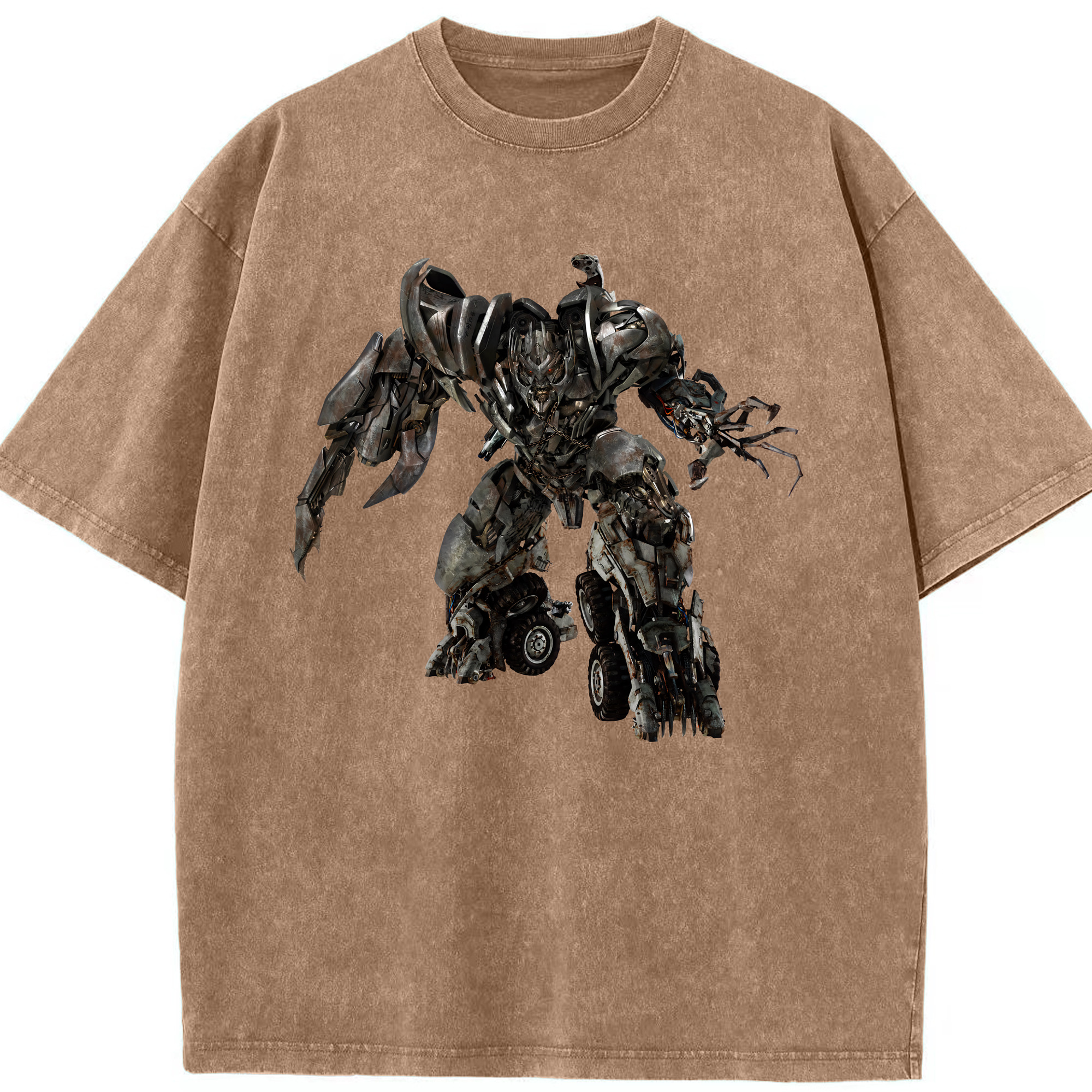 （画像用） Transformers トランスフォーマー 綿100% ヴィンテージ風 半袖Tシャツ（フロントプリント）