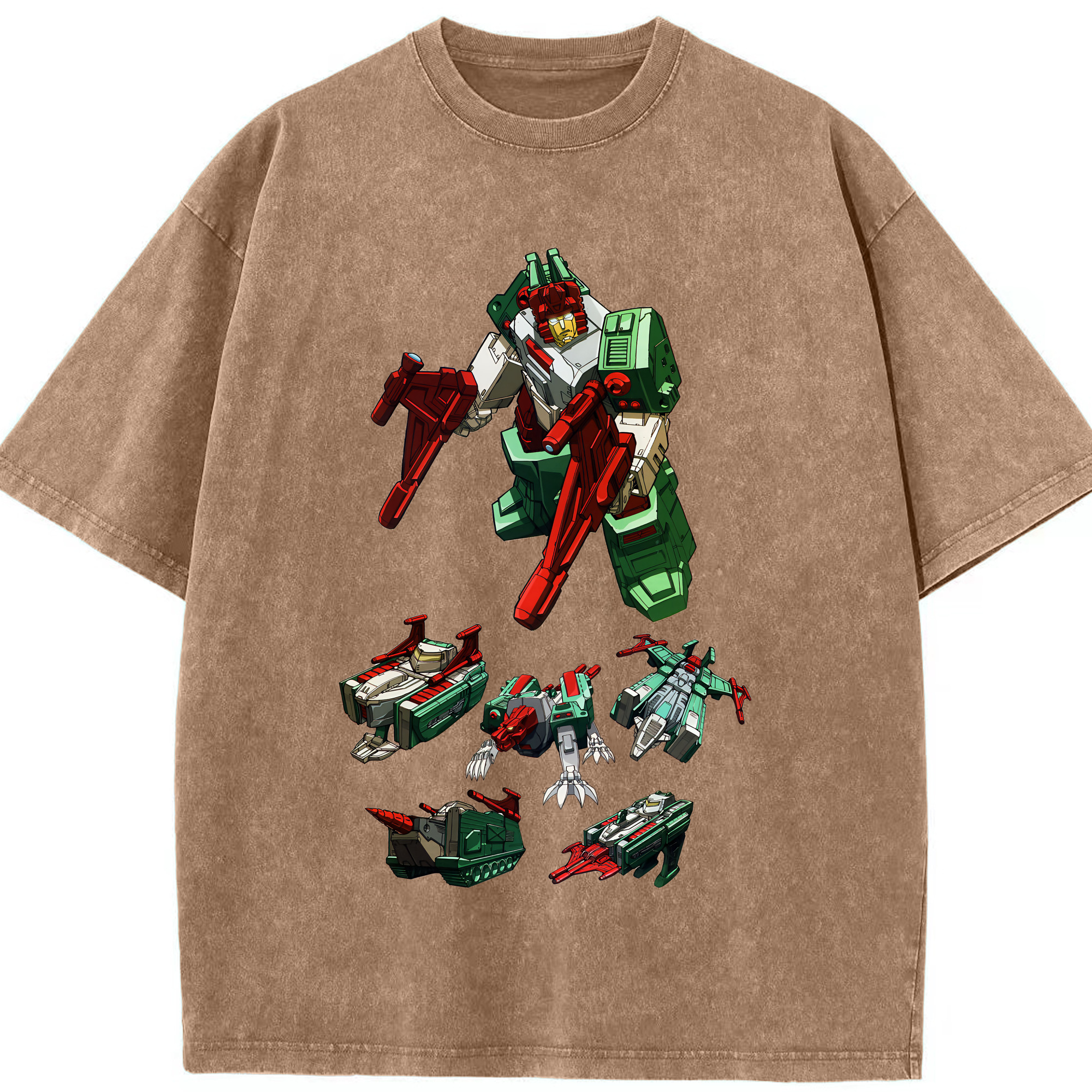 （画像用） Transformers トランスフォーマー 綿100% ヴィンテージ風 半袖Tシャツ（フロントプリント）