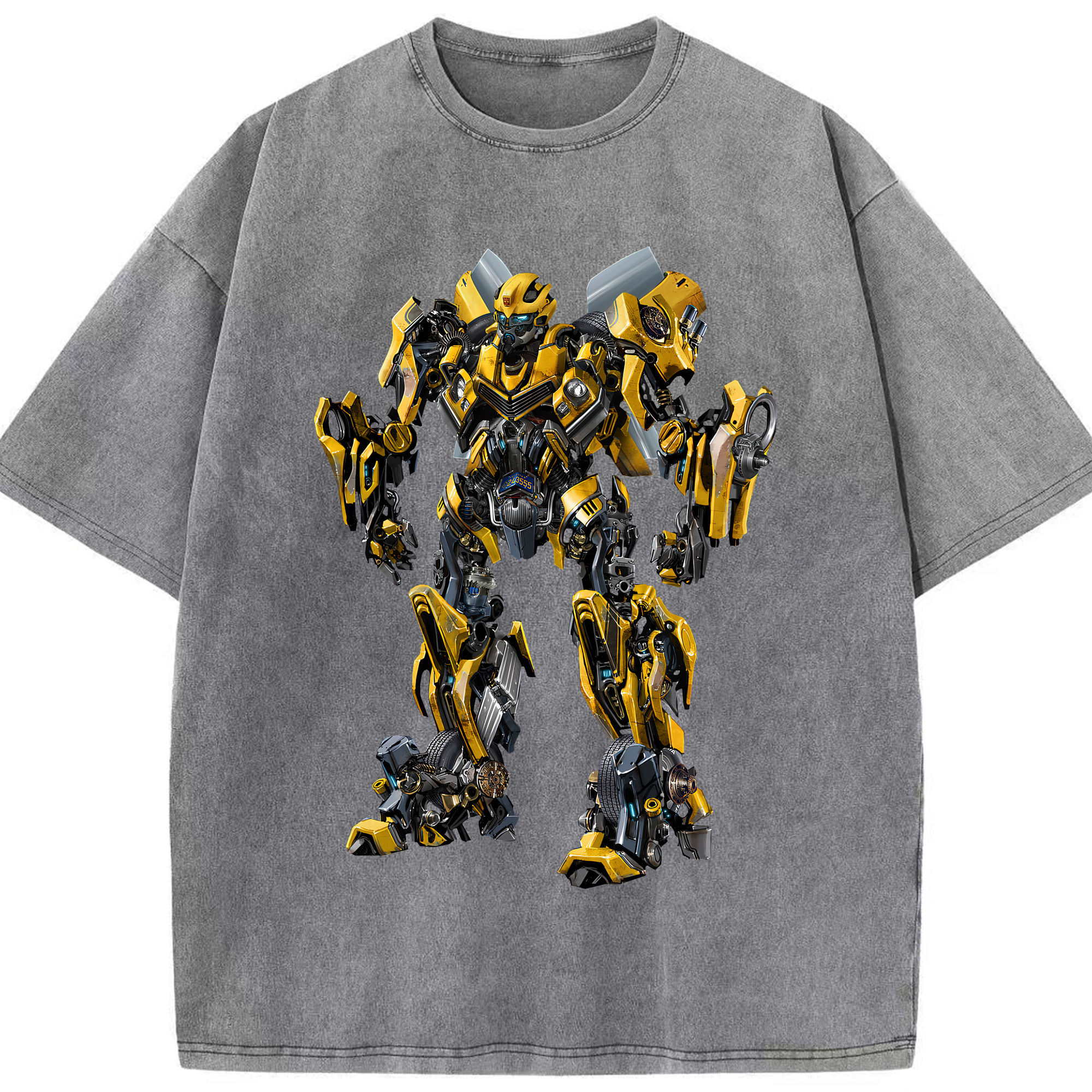 （画像用） Transformers トランスフォーマー 綿100% ヴィンテージ風 半袖Tシャツ（フロントプリント）