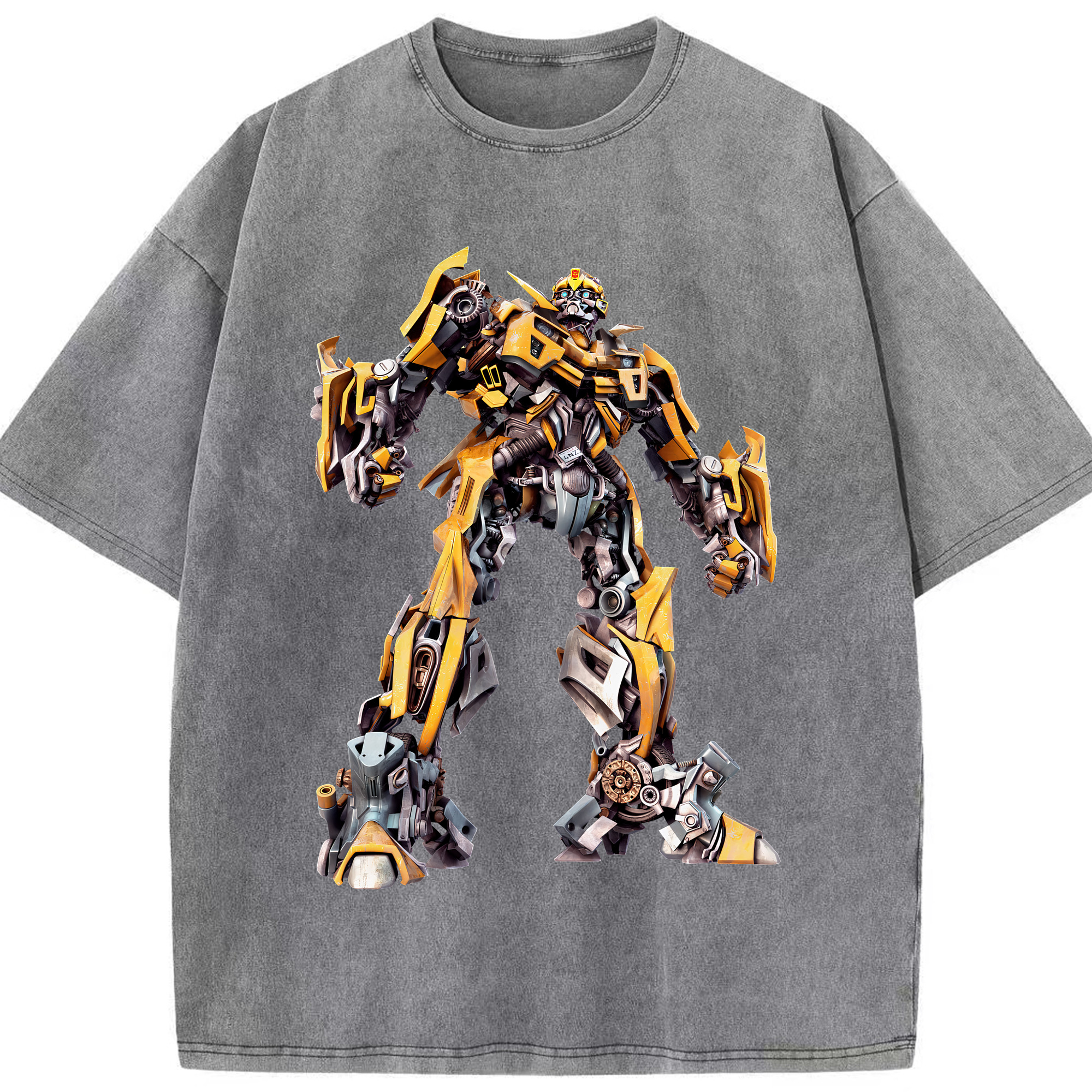 （画像用） Transformers トランスフォーマー 綿100% ヴィンテージ風 半袖Tシャツ（フロントプリント）