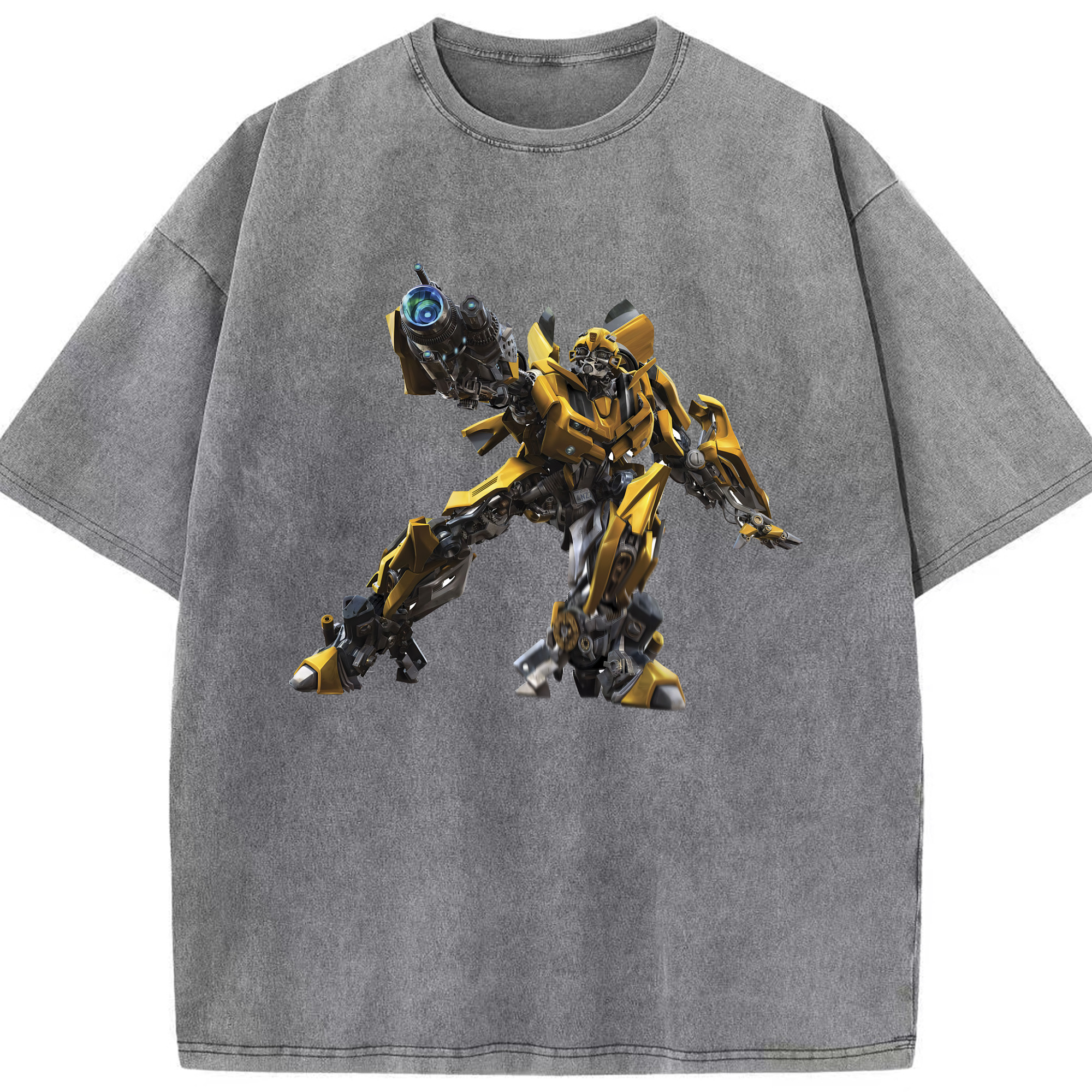 （画像用） Transformers トランスフォーマー 綿100% ヴィンテージ風 半袖Tシャツ（フロントプリント）