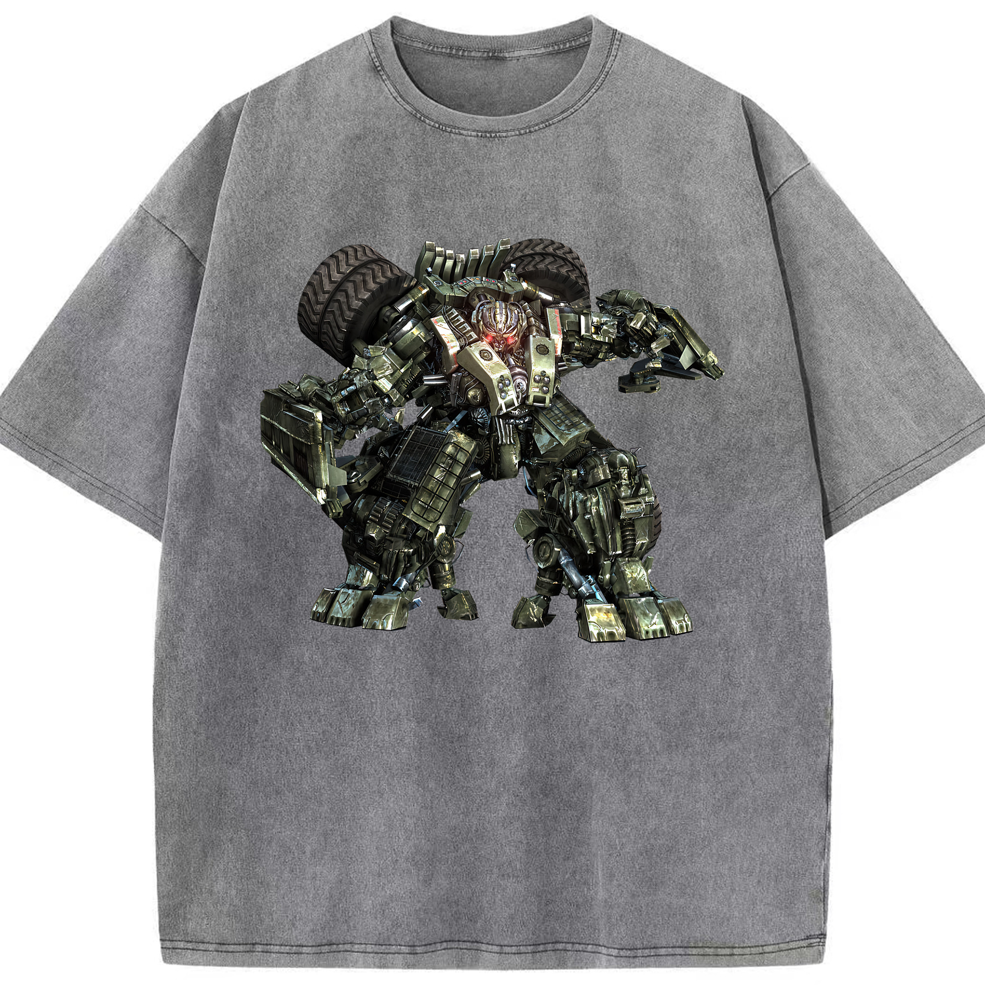 （画像用） Transformers トランスフォーマー 綿100% ヴィンテージ風 半袖Tシャツ（フロントプリント）