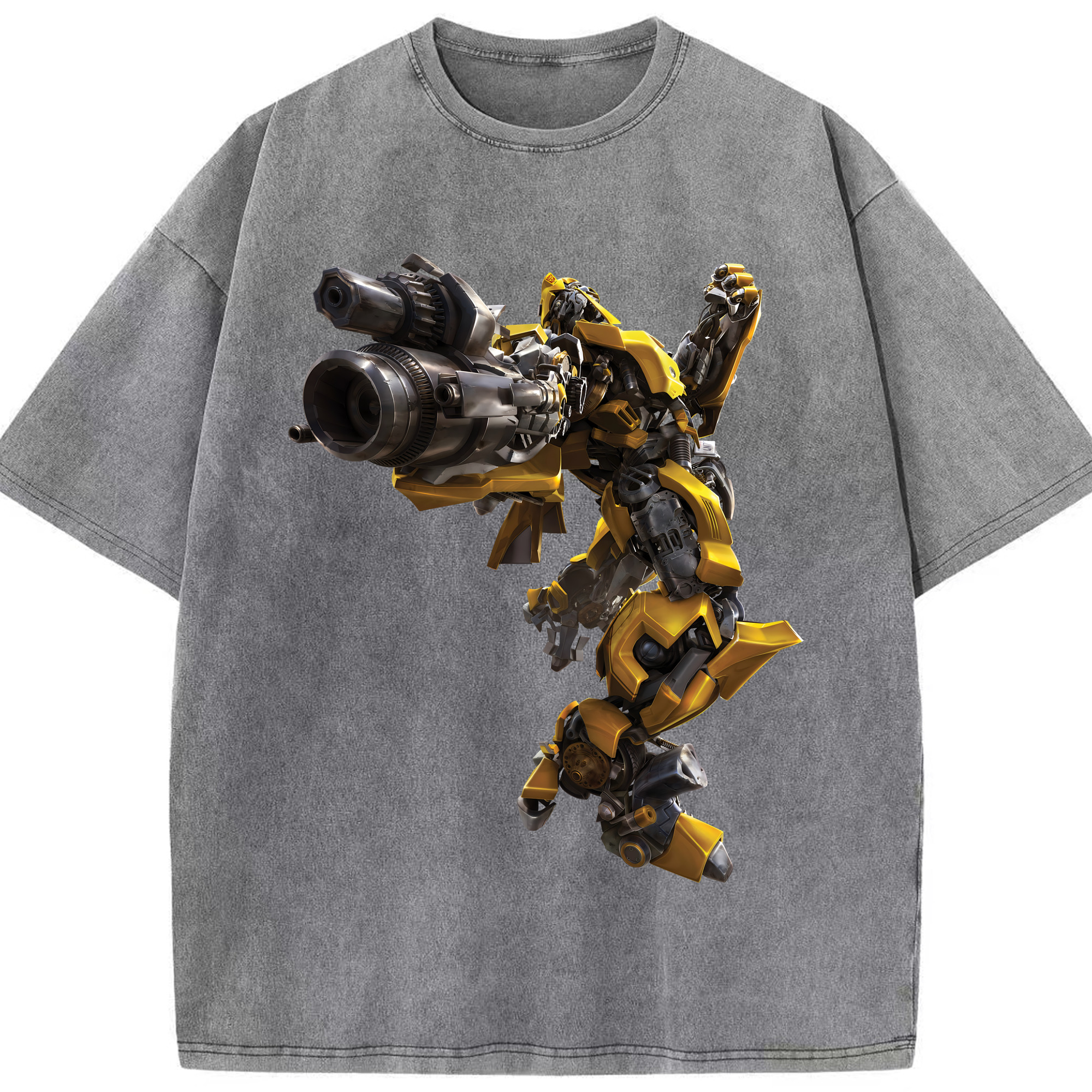 （画像用） Transformers トランスフォーマー 綿100% ヴィンテージ風 半袖Tシャツ（フロントプリント）