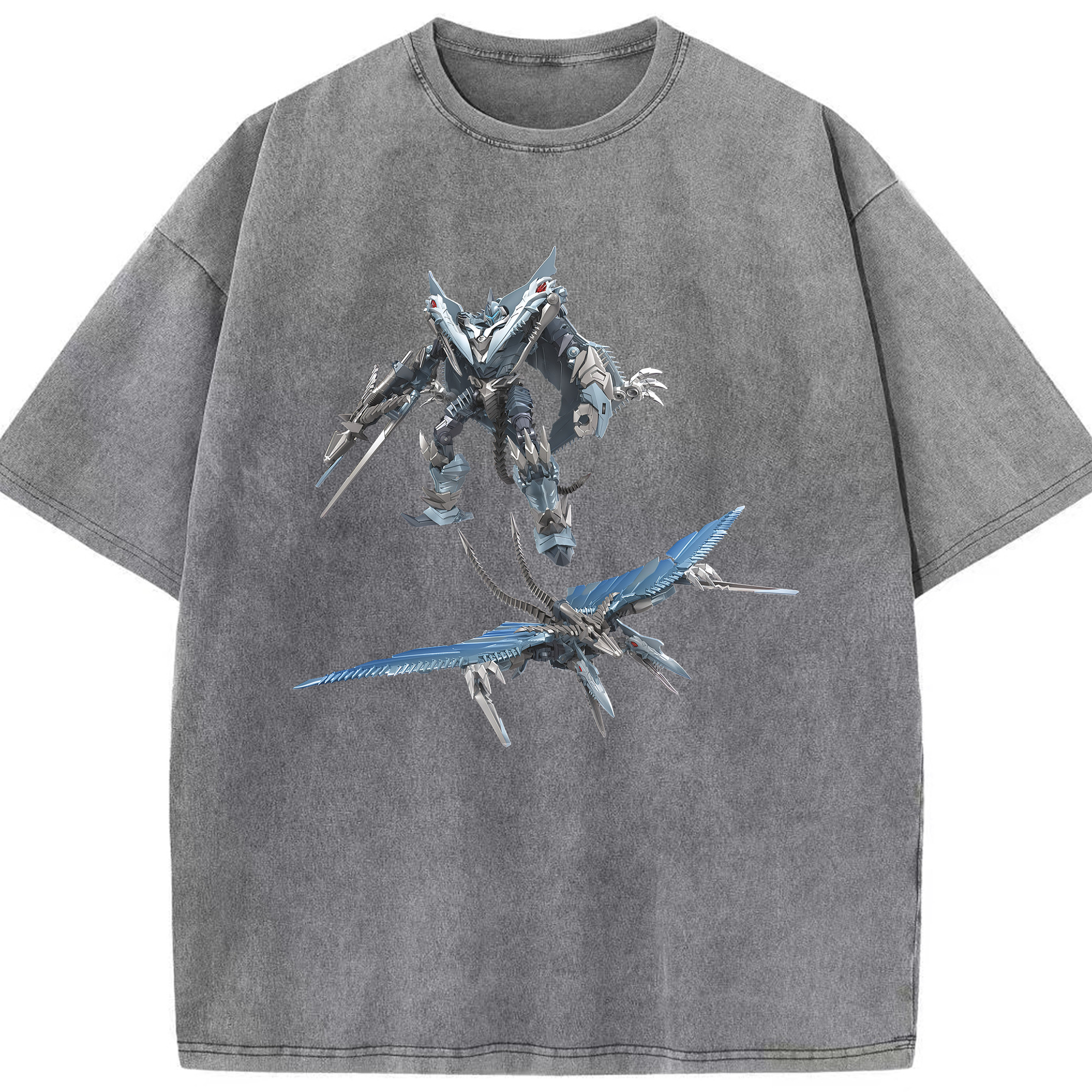 （画像用） Transformers トランスフォーマー 綿100% ヴィンテージ風 半袖Tシャツ（フロントプリント）