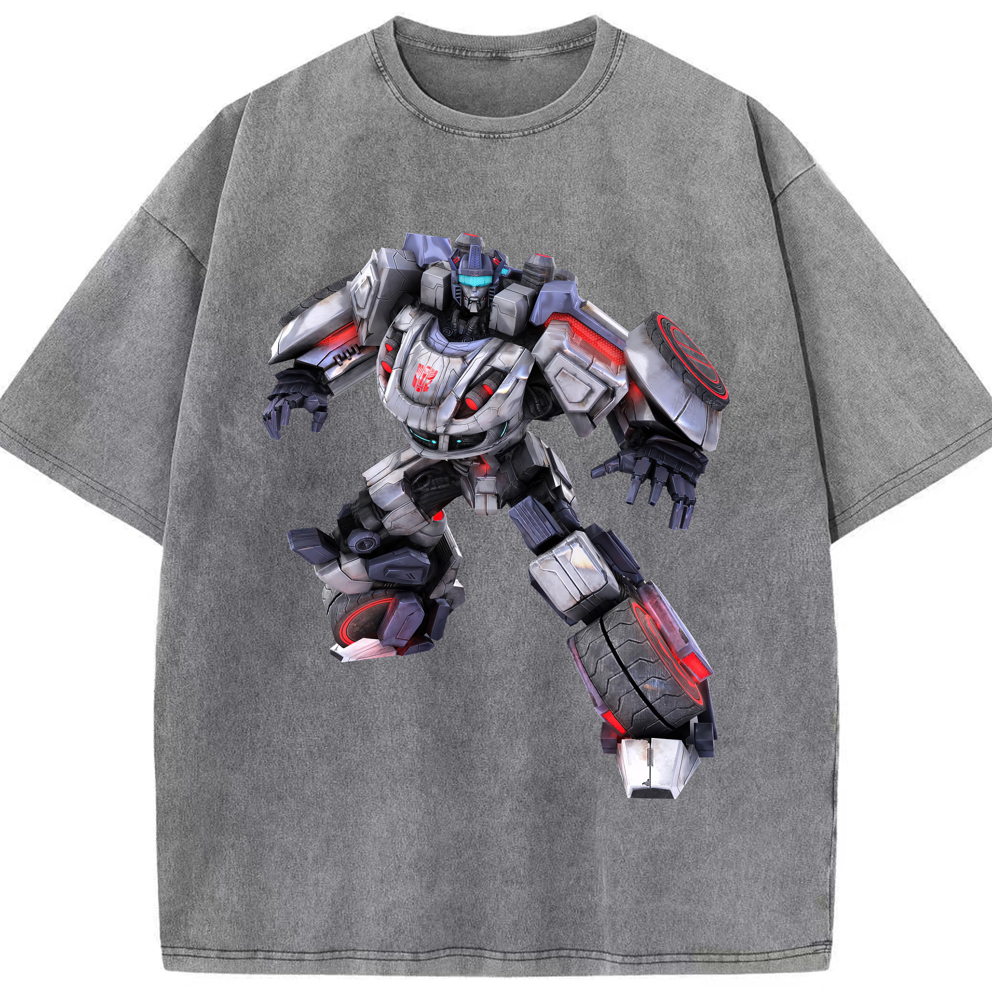 （画像用） Transformers トランスフォーマー 綿100% ヴィンテージ風 半袖Tシャツ（フロントプリント）