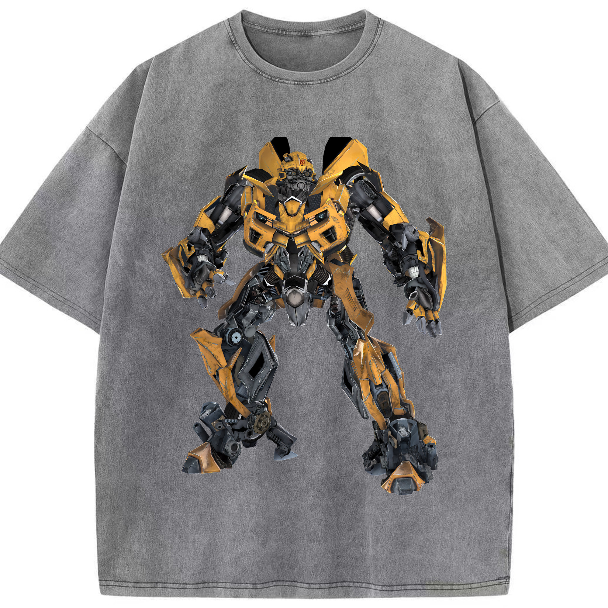 （画像用） Transformers トランスフォーマー 綿100% ヴィンテージ風 半袖Tシャツ（フロントプリント）