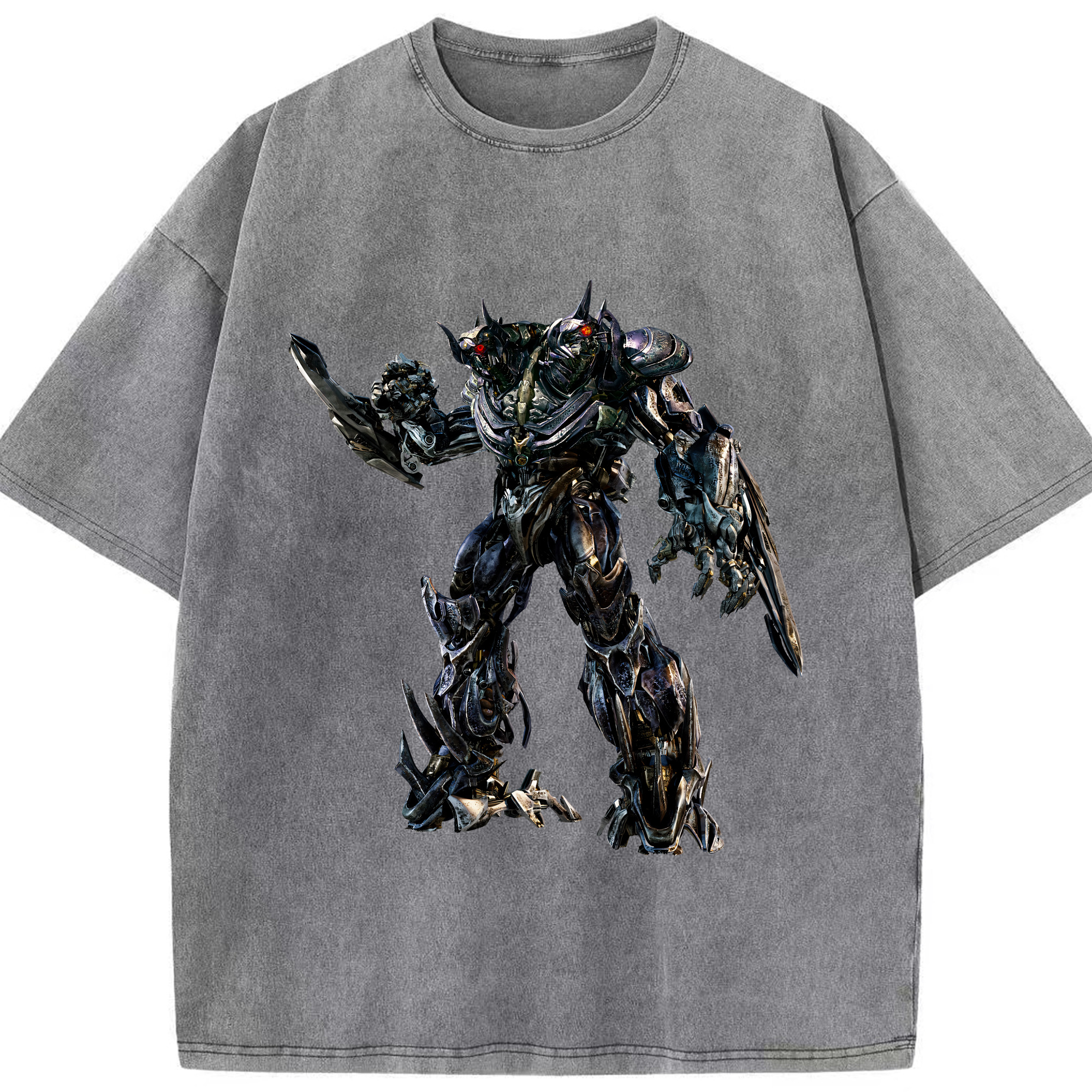（画像用） Transformers トランスフォーマー 綿100% ヴィンテージ風 半袖Tシャツ（フロントプリント）