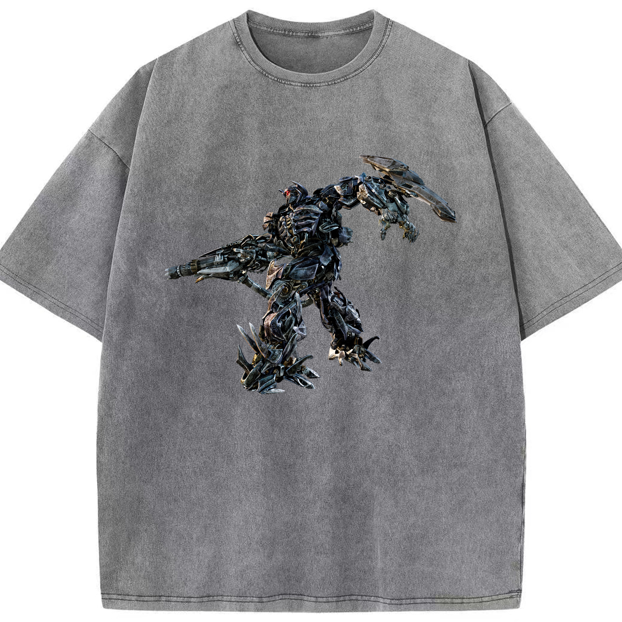 （画像用） Transformers トランスフォーマー 綿100% ヴィンテージ風 半袖Tシャツ（フロントプリント）