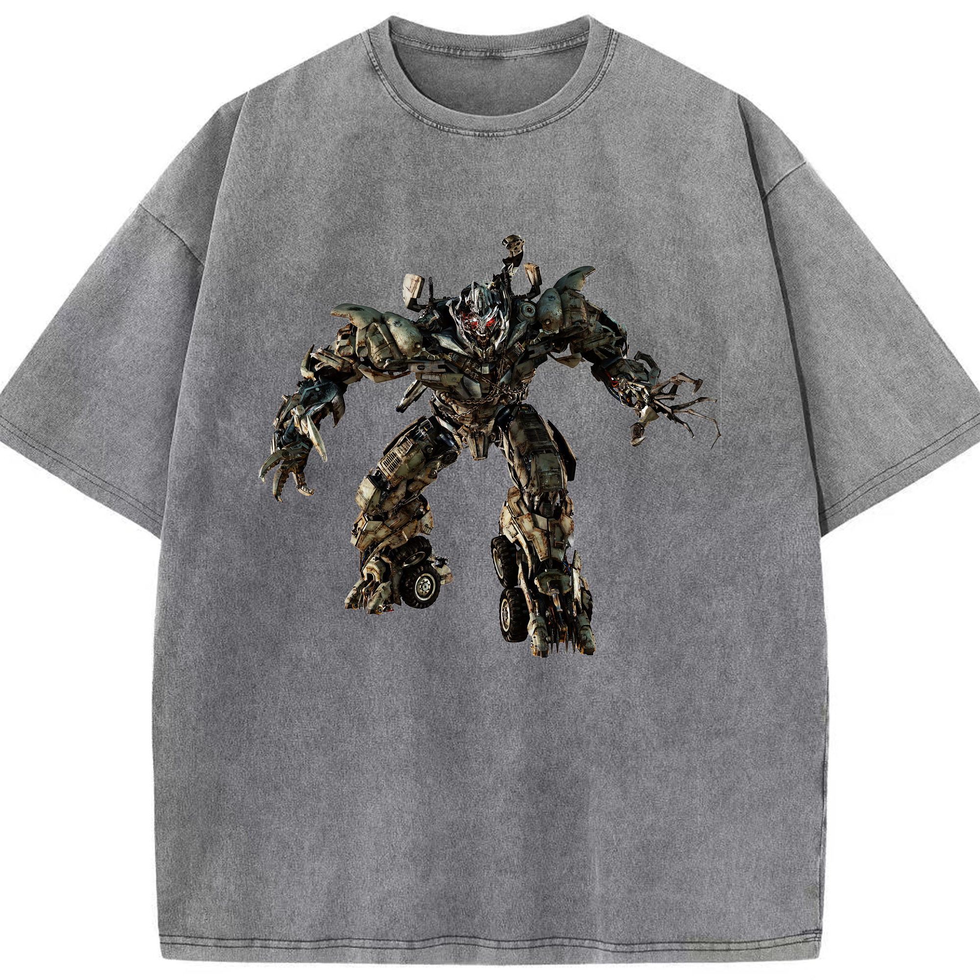 （画像用） Transformers トランスフォーマー 綿100% ヴィンテージ風 半袖Tシャツ（フロントプリント）
