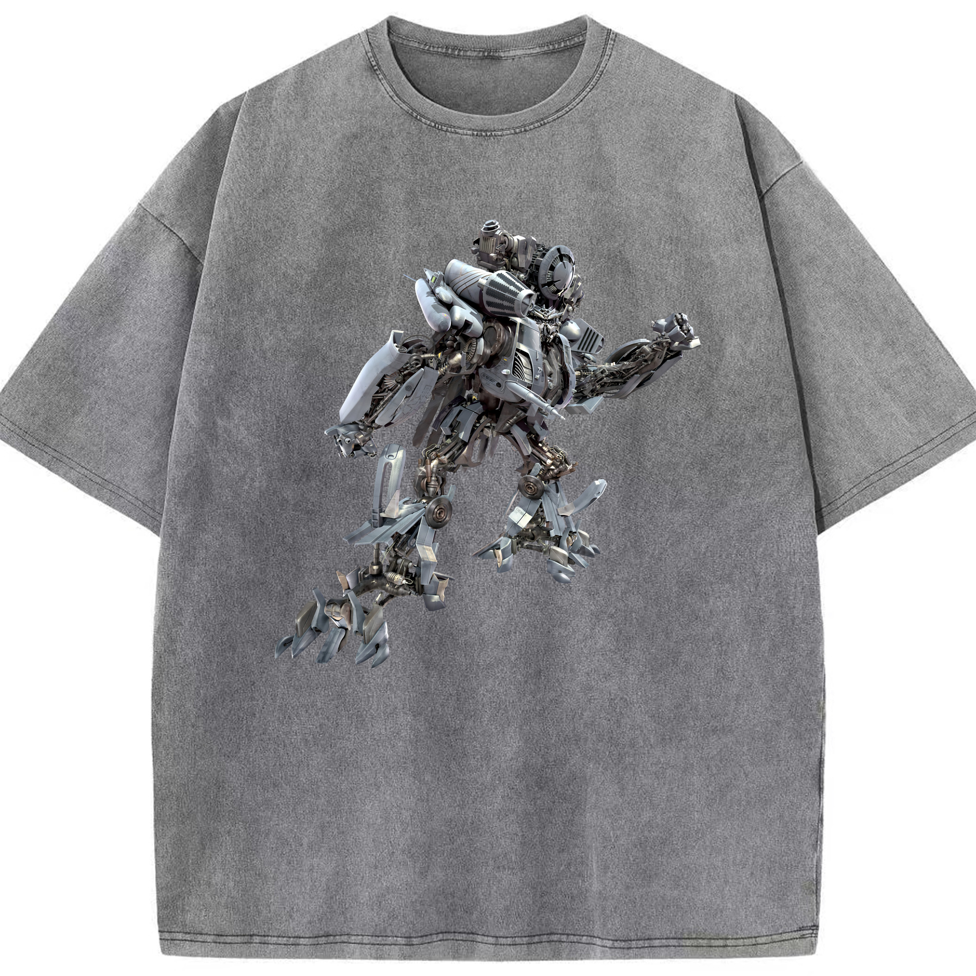 （画像用） Transformers トランスフォーマー 綿100% ヴィンテージ風 半袖Tシャツ（フロントプリント）