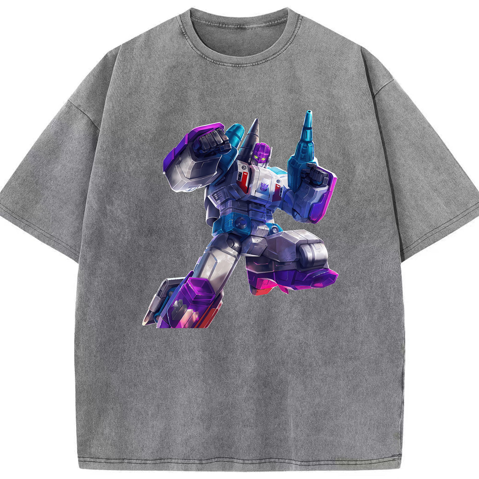 （画像用） Transformers トランスフォーマー 綿100% ヴィンテージ風 半袖Tシャツ（フロントプリント）