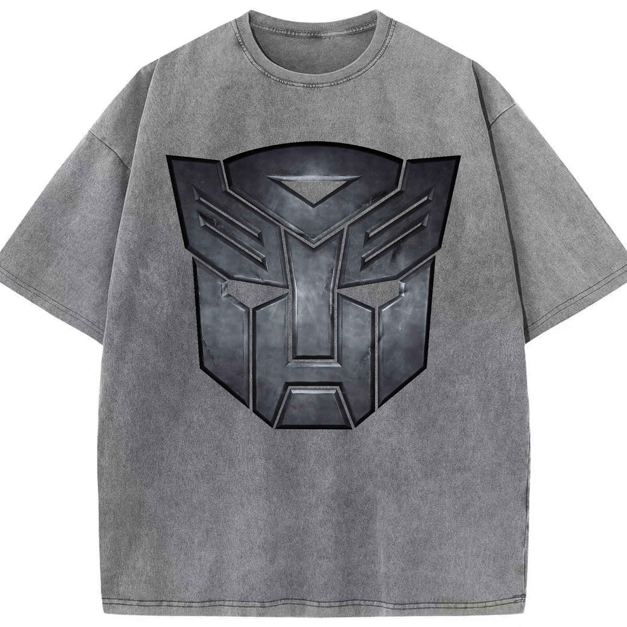 （画像用） Transformers トランスフォーマー 綿100% ヴィンテージ風 半袖Tシャツ（フロントプリント）