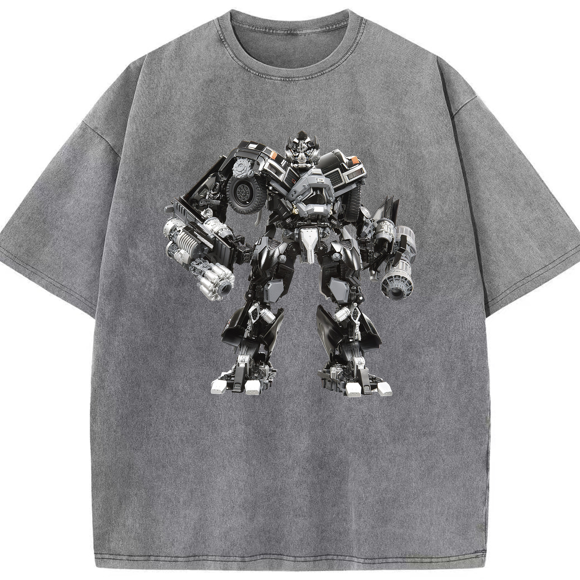 （画像用） Transformers トランスフォーマー 綿100% ヴィンテージ風 半袖Tシャツ（フロントプリント）