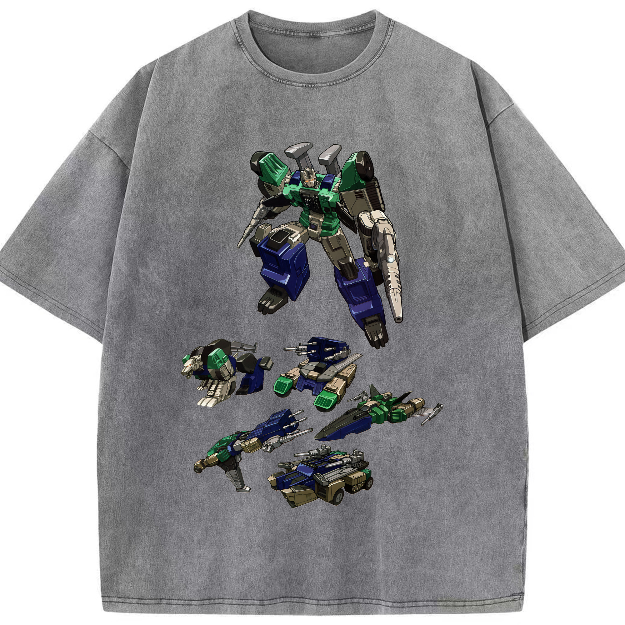 （画像用） Transformers トランスフォーマー 綿100% ヴィンテージ風 半袖Tシャツ（フロントプリント）