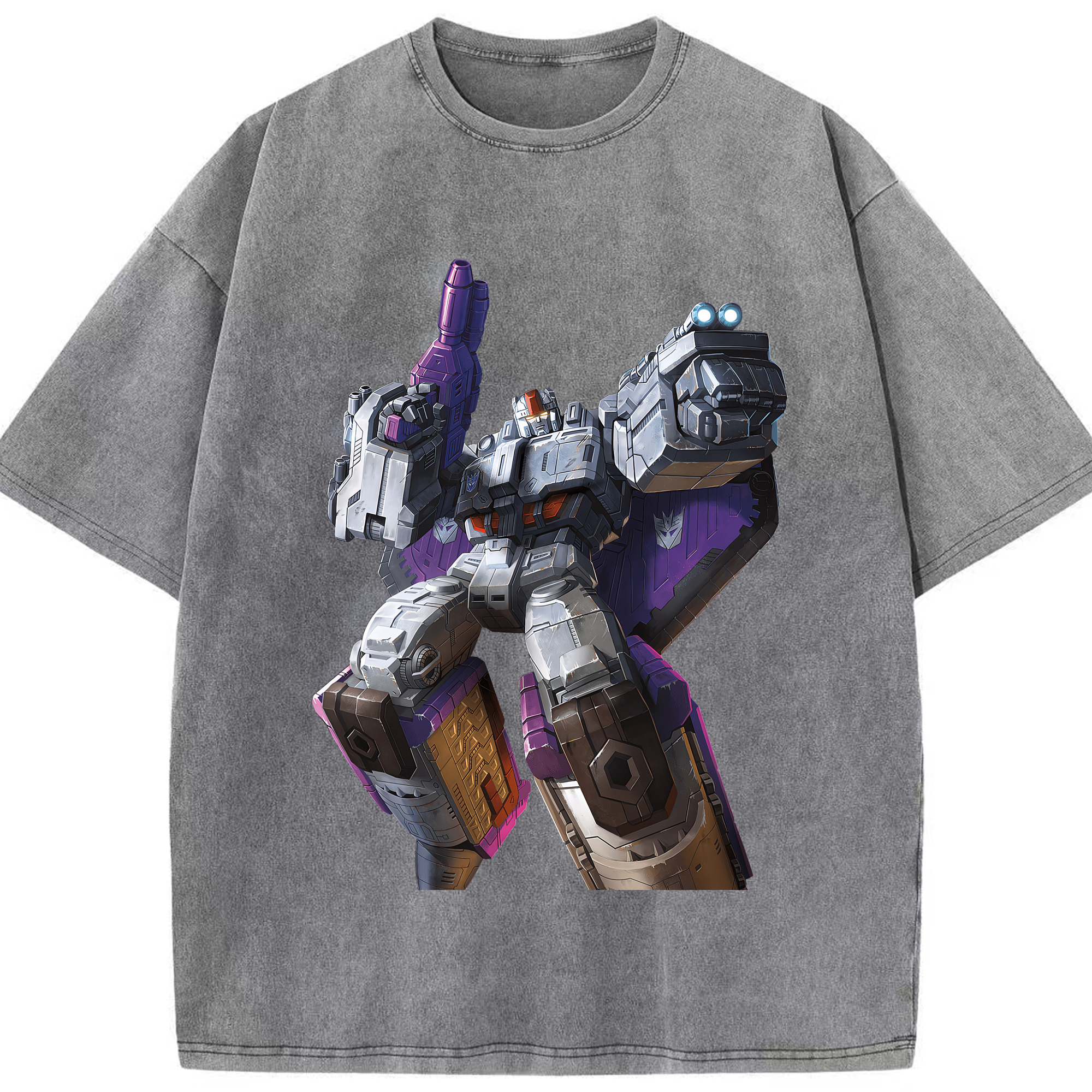 （画像用） Transformers トランスフォーマー 綿100% ヴィンテージ風 半袖Tシャツ（フロントプリント）