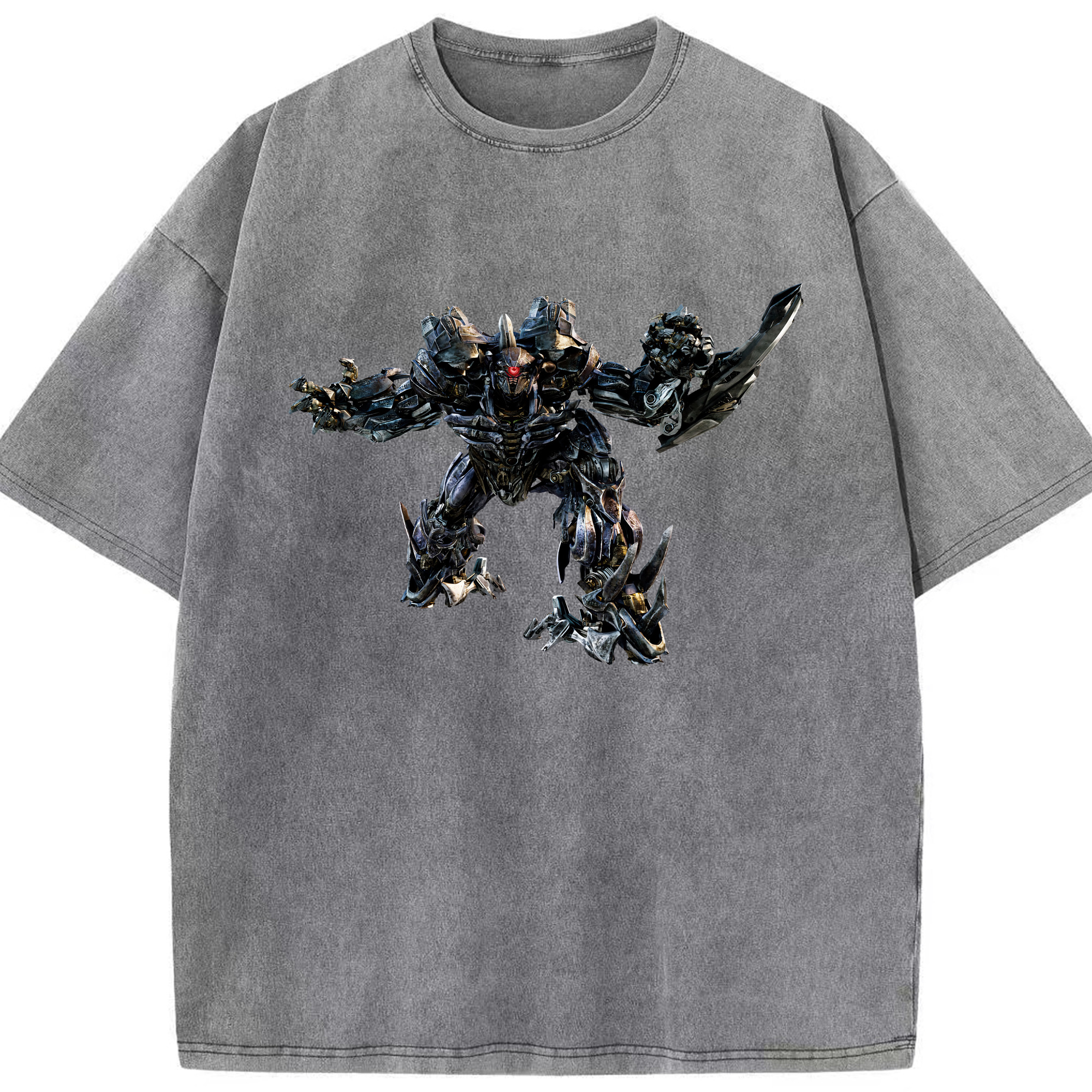 （画像用） Transformers トランスフォーマー 綿100% ヴィンテージ風 半袖Tシャツ（フロントプリント）