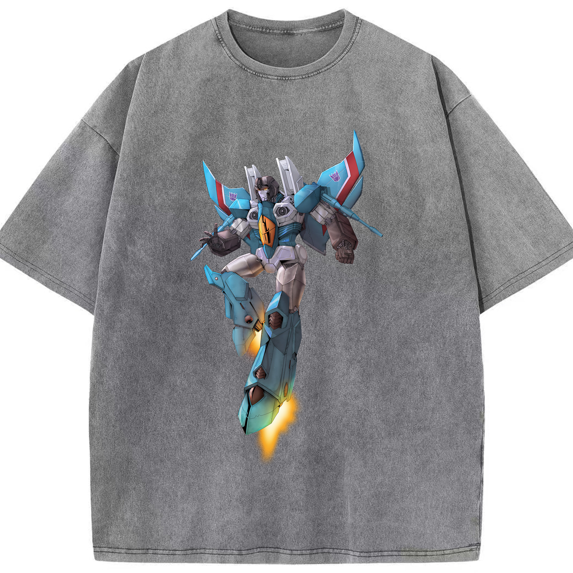 （画像用） Transformers トランスフォーマー 綿100% ヴィンテージ風 半袖Tシャツ（フロントプリント）