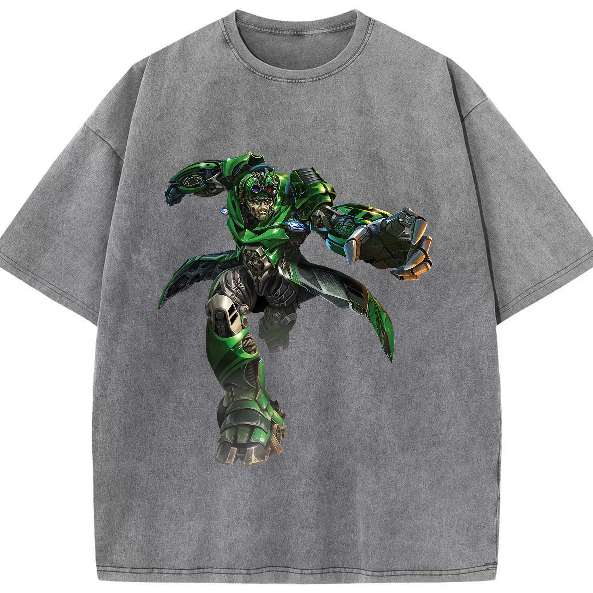 （画像用） Transformers トランスフォーマー 綿100% ヴィンテージ風 半袖Tシャツ（フロントプリント）