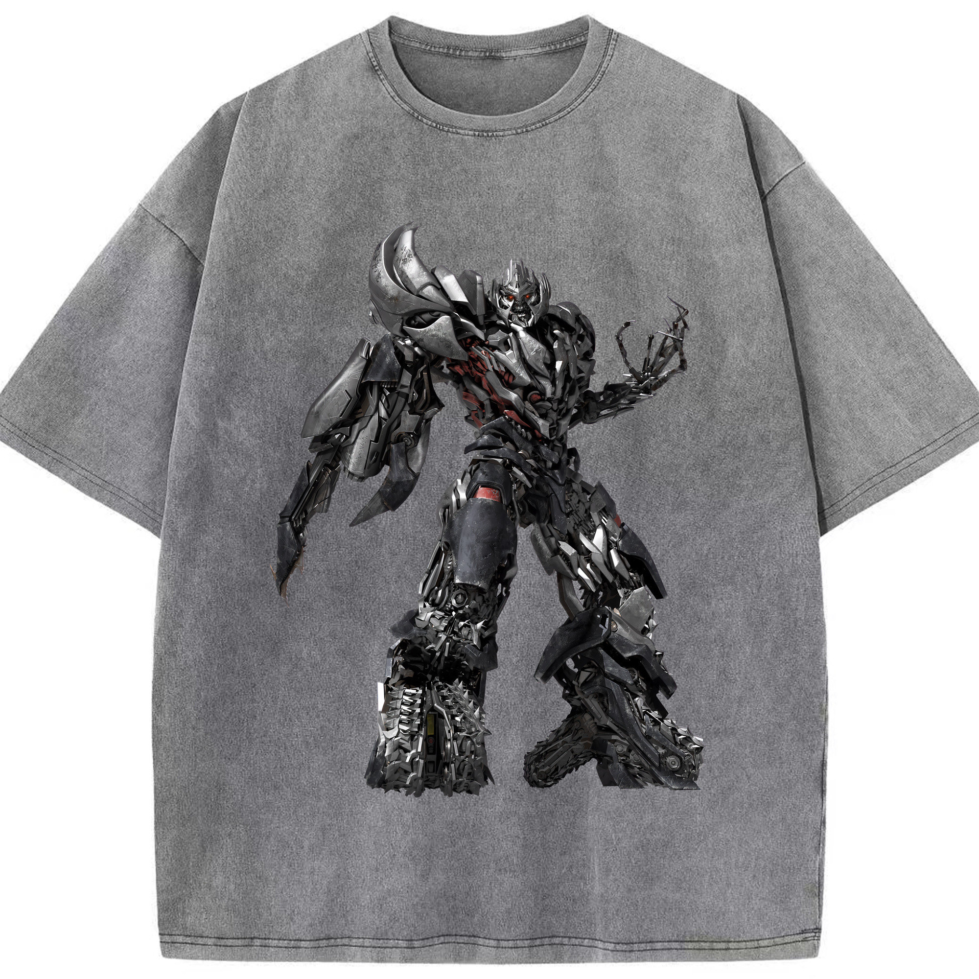 （画像用） Transformers トランスフォーマー 綿100% ヴィンテージ風 半袖Tシャツ（フロントプリント）