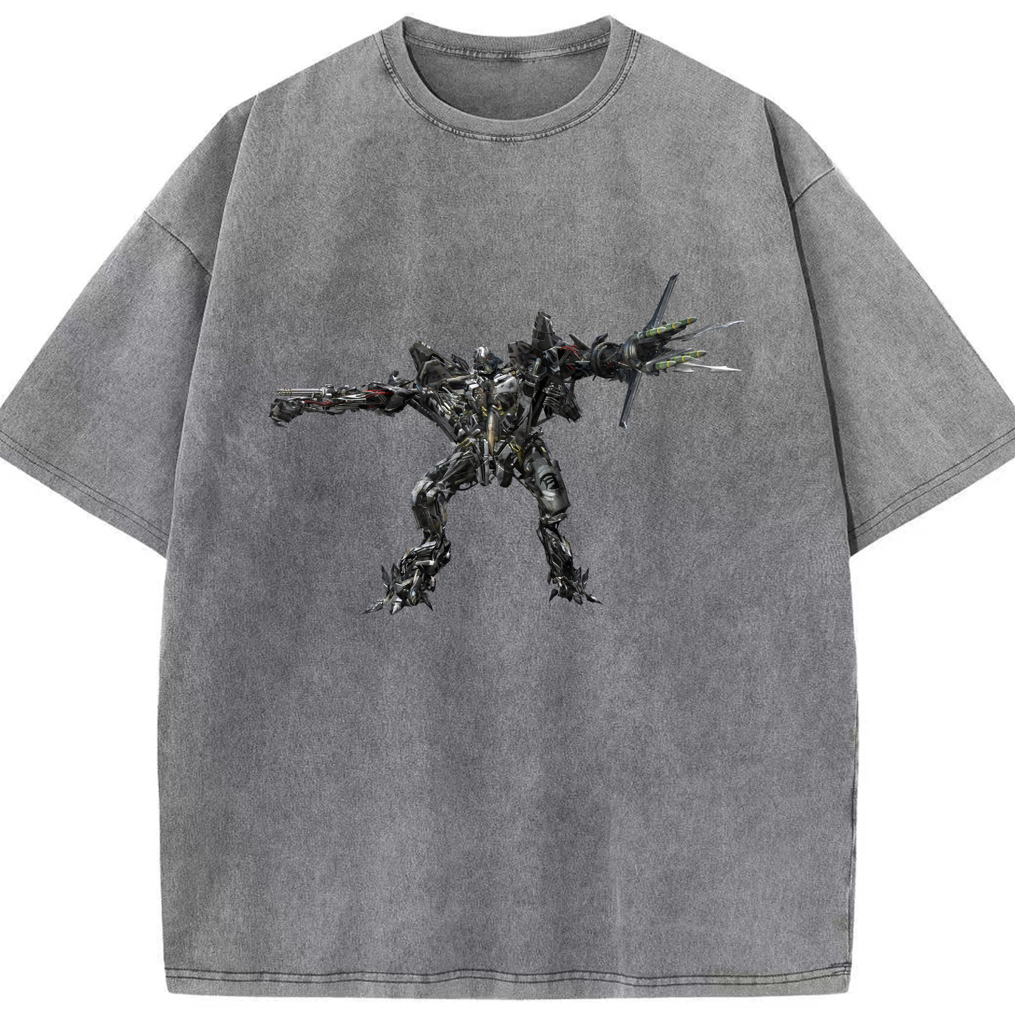 （画像用） Transformers トランスフォーマー 綿100% ヴィンテージ風 半袖Tシャツ（フロントプリント）