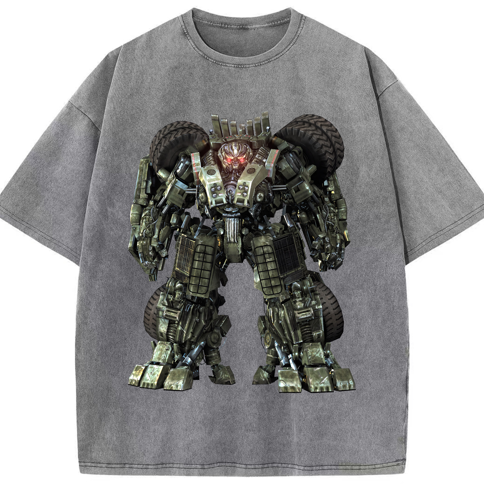 （画像用） Transformers トランスフォーマー 綿100% ヴィンテージ風 半袖Tシャツ（フロントプリント）