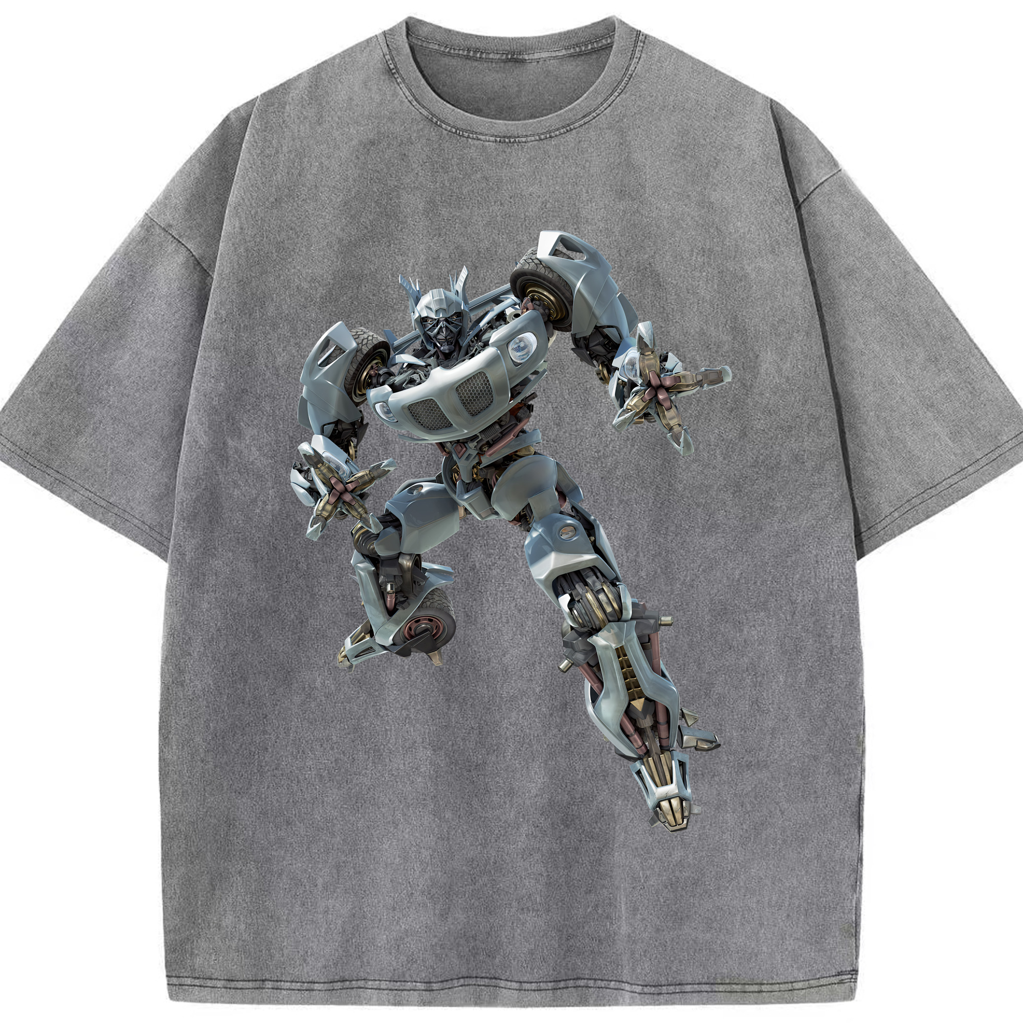 （画像用） Transformers トランスフォーマー 綿100% ヴィンテージ風 半袖Tシャツ（フロントプリント）