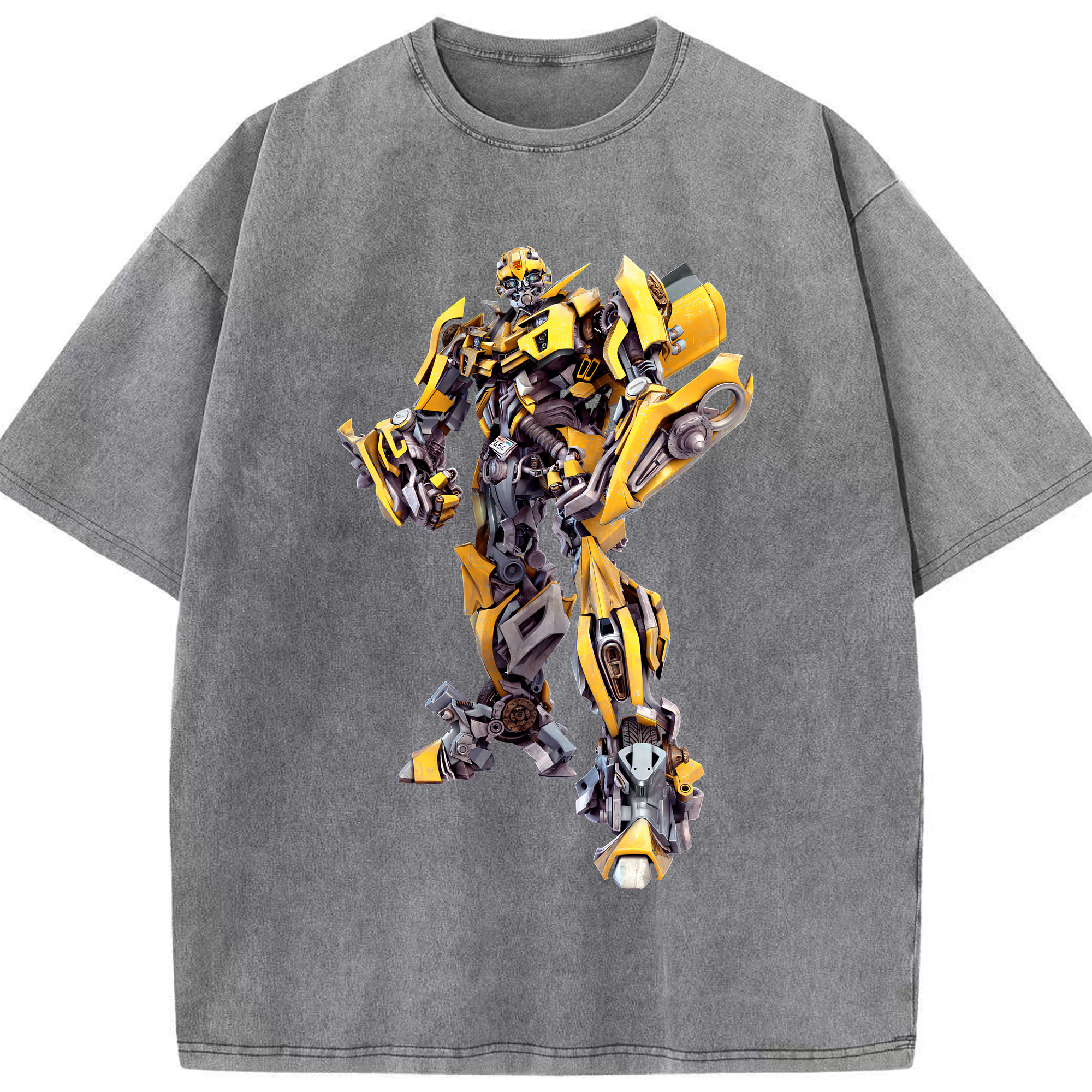 （画像用） Transformers トランスフォーマー 綿100% ヴィンテージ風 半袖Tシャツ（フロントプリント）