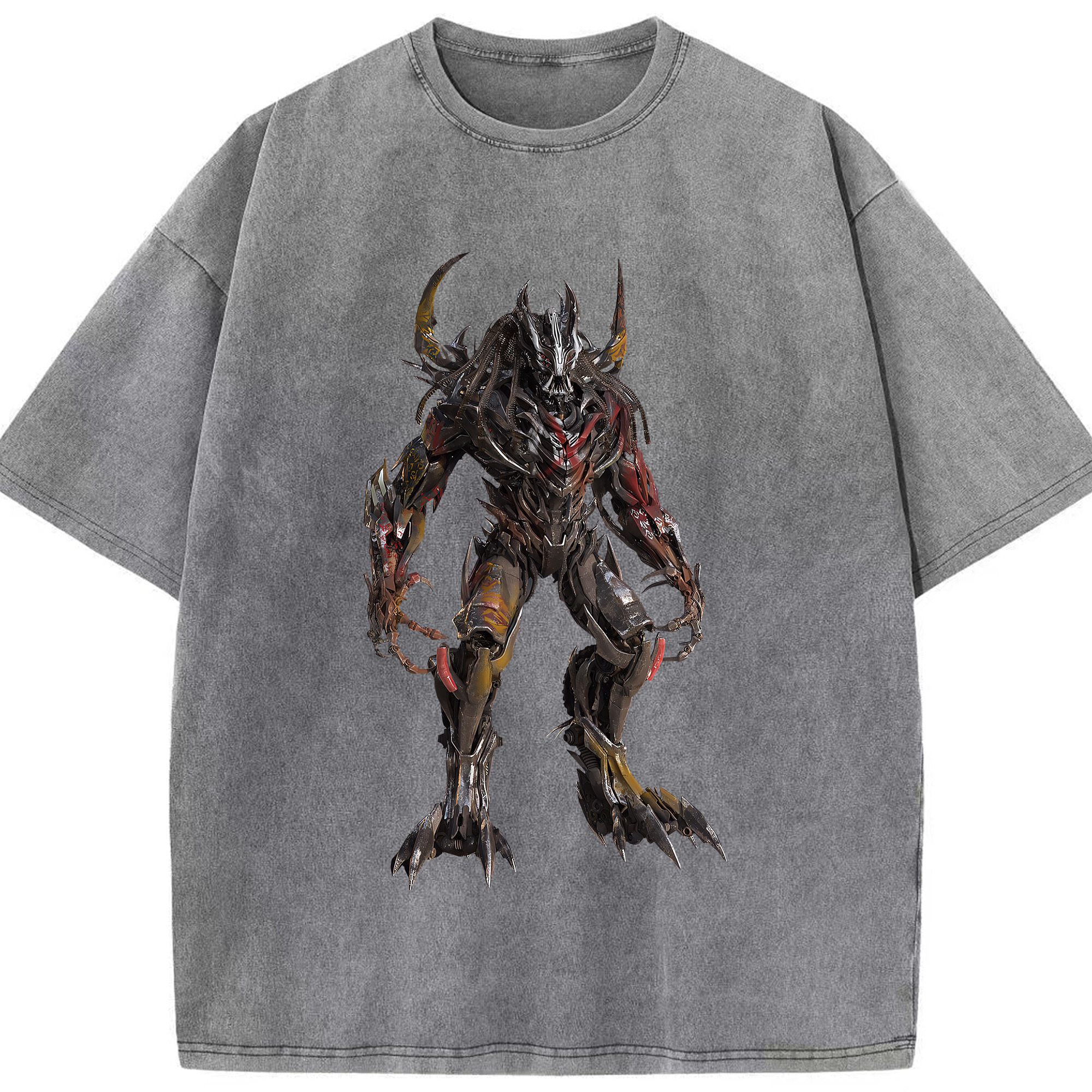 （画像用） Transformers トランスフォーマー 綿100% ヴィンテージ風 半袖Tシャツ（フロントプリント）