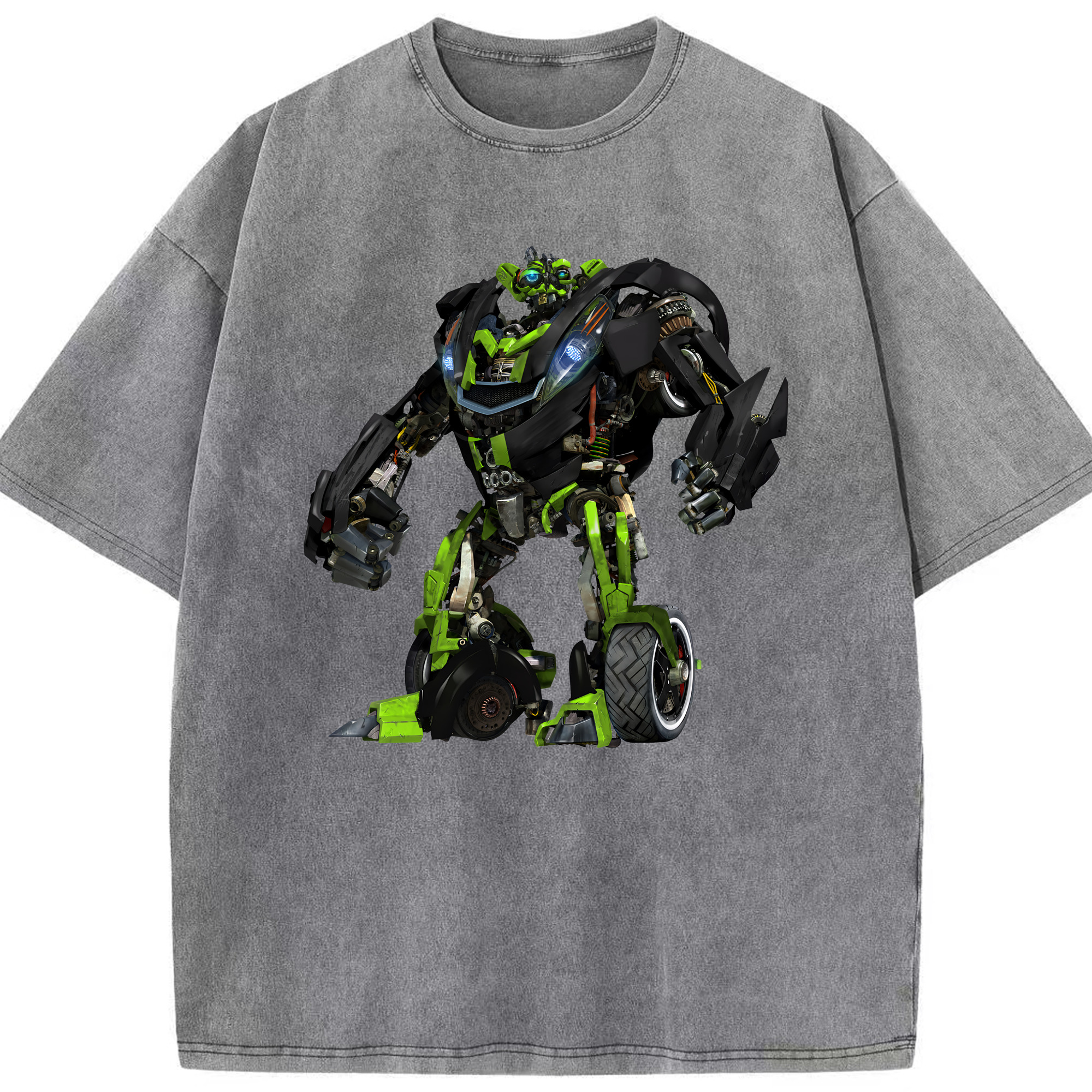（画像用） Transformers トランスフォーマー 綿100% ヴィンテージ風 半袖Tシャツ（フロントプリント）