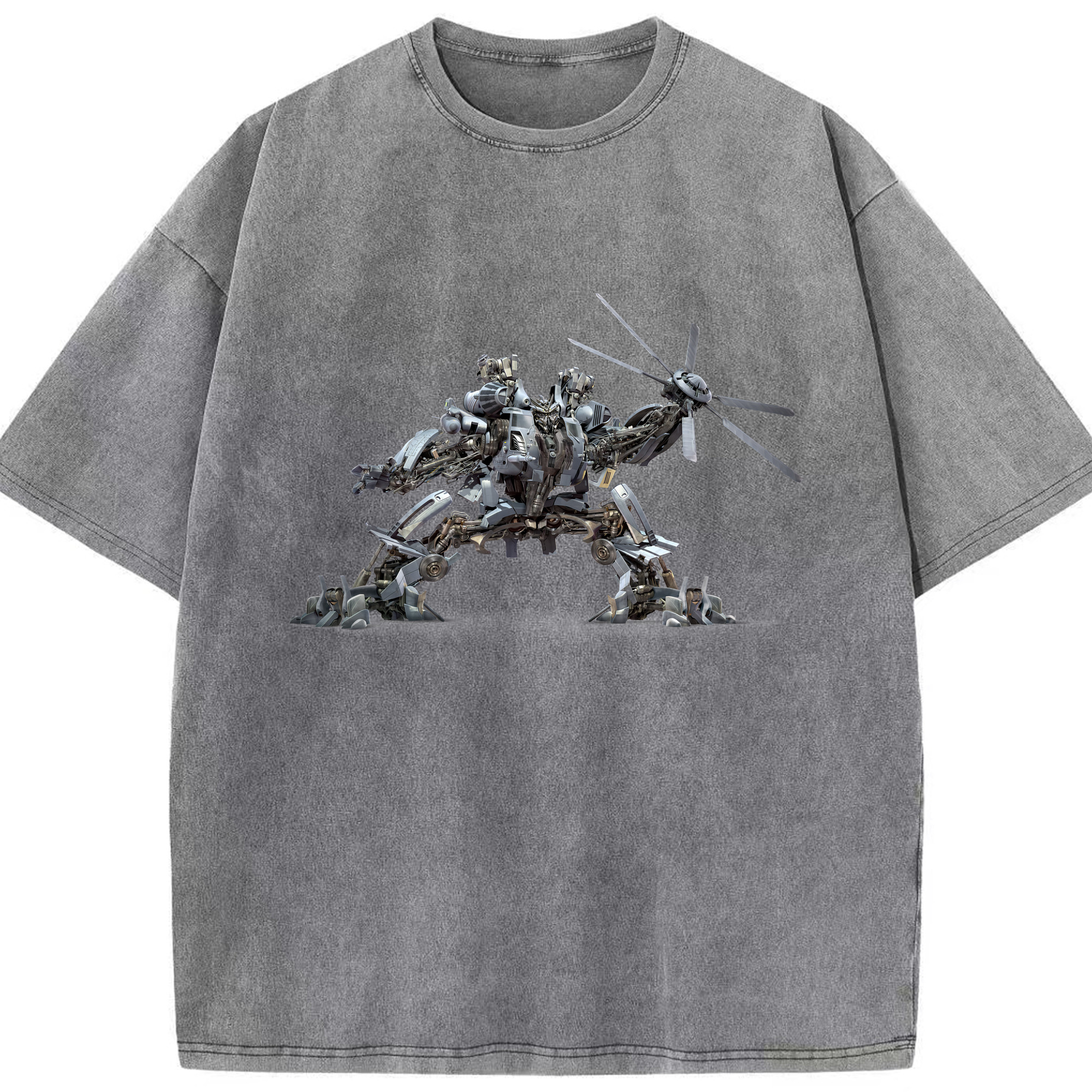（画像用） Transformers トランスフォーマー 綿100% ヴィンテージ風 半袖Tシャツ（フロントプリント）