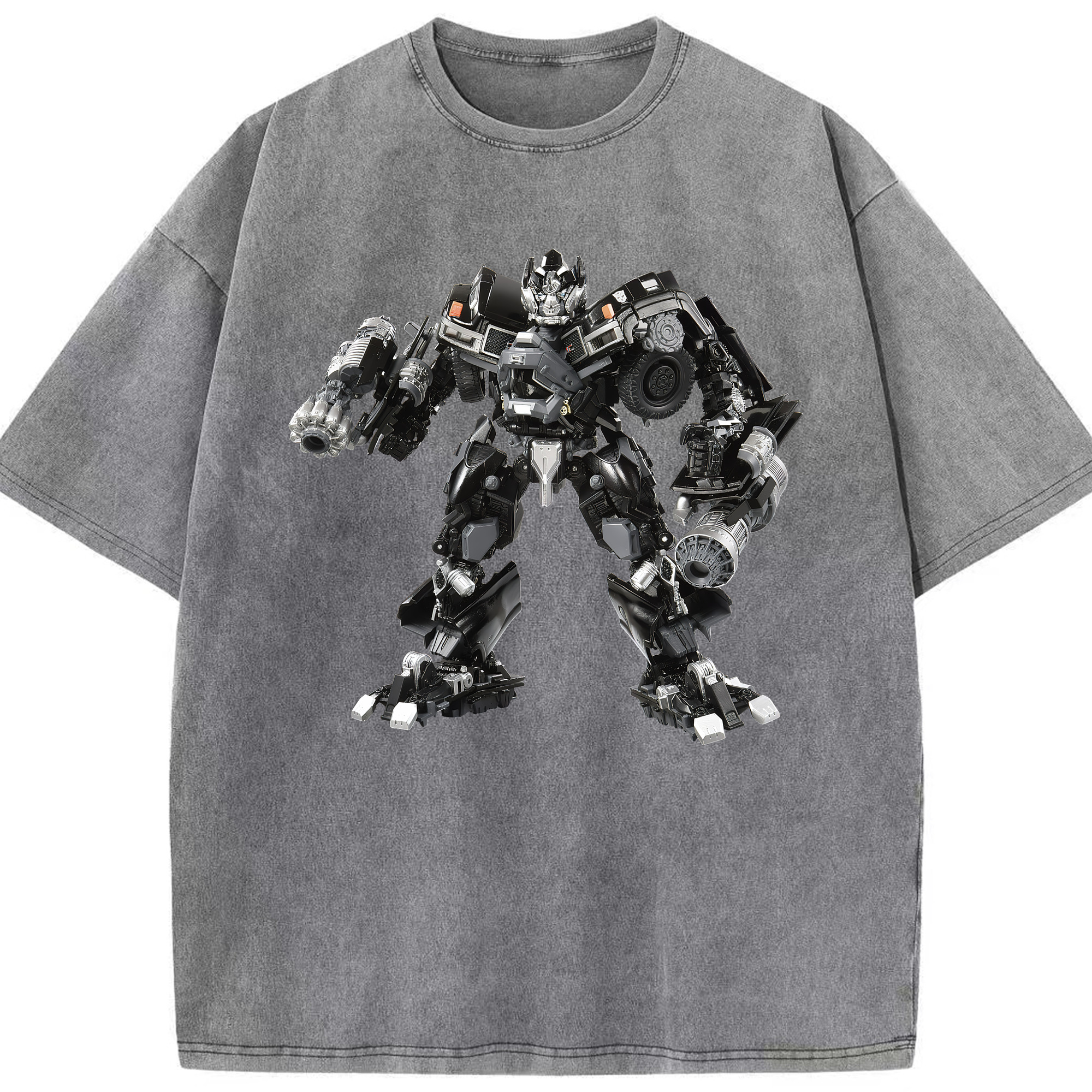 （画像用） Transformers トランスフォーマー 綿100% ヴィンテージ風 半袖Tシャツ（フロントプリント）