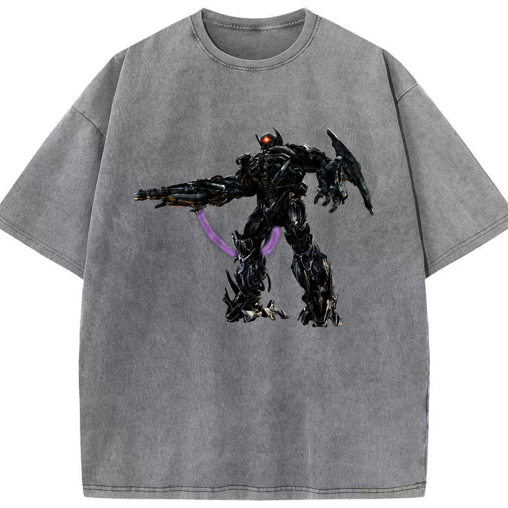 （画像用） Transformers トランスフォーマー 綿100% ヴィンテージ風 半袖Tシャツ（フロントプリント）