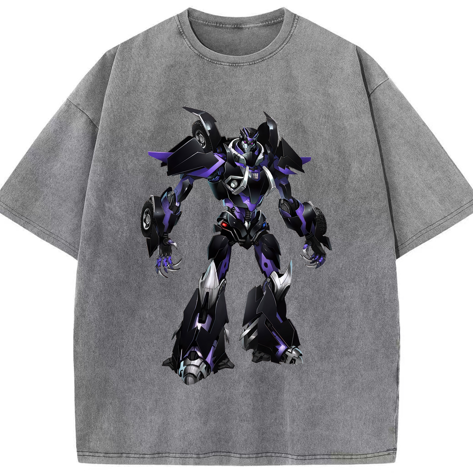 （画像用） Transformers トランスフォーマー 綿100% ヴィンテージ風 半袖Tシャツ（フロントプリント）
