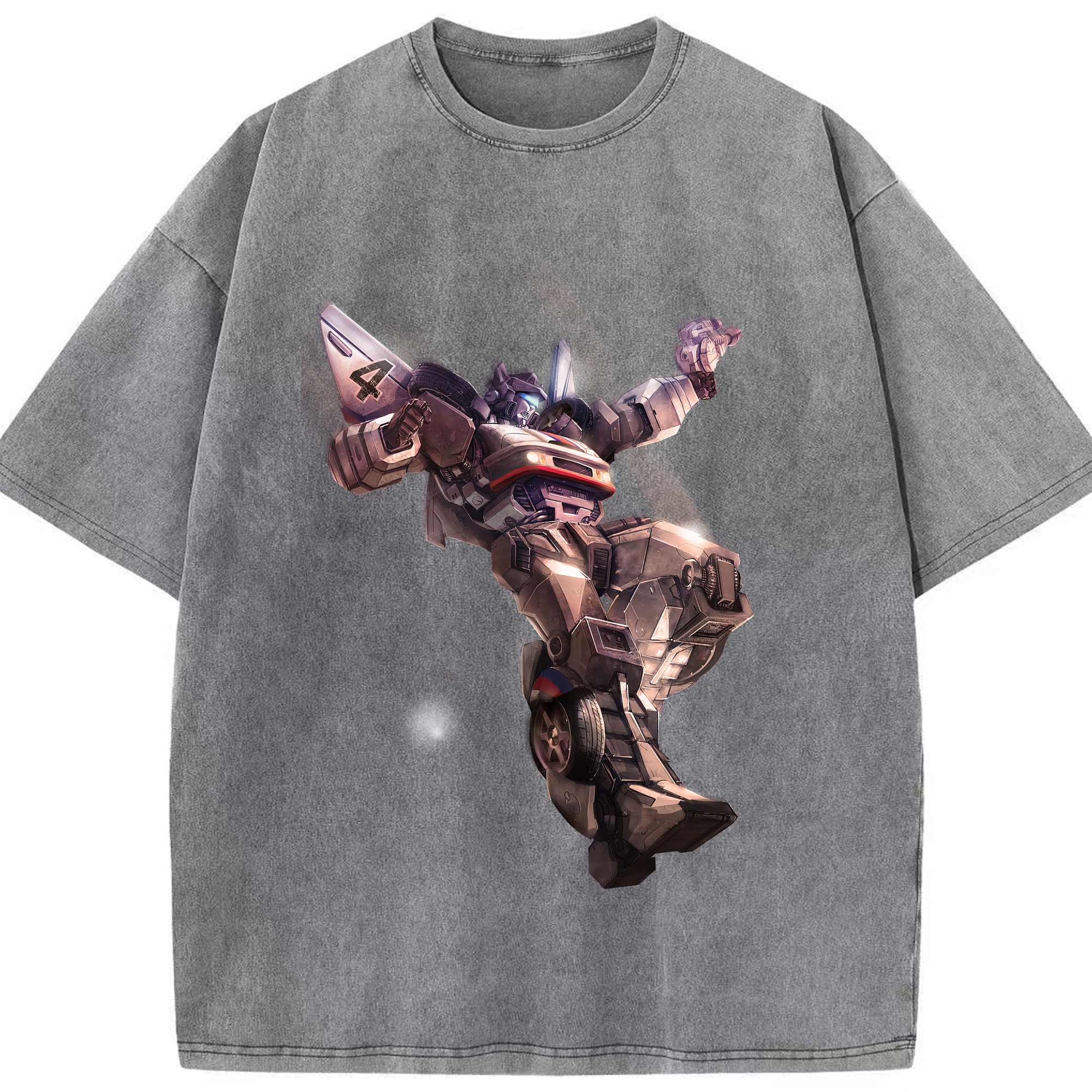 （画像用） Transformers トランスフォーマー 綿100% ヴィンテージ風 半袖Tシャツ（フロントプリント）