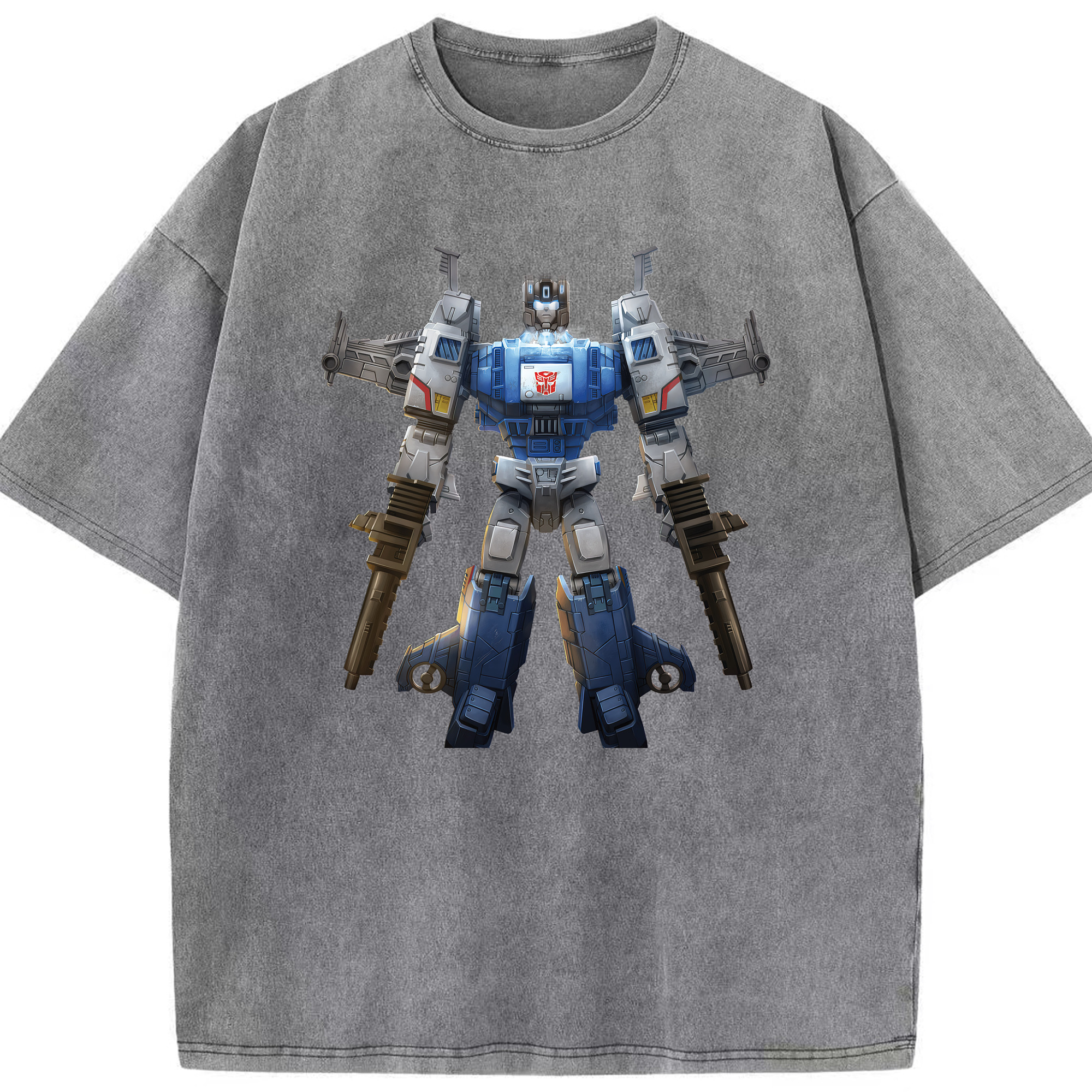 （画像用） Transformers トランスフォーマー 綿100% ヴィンテージ風 半袖Tシャツ（フロントプリント）