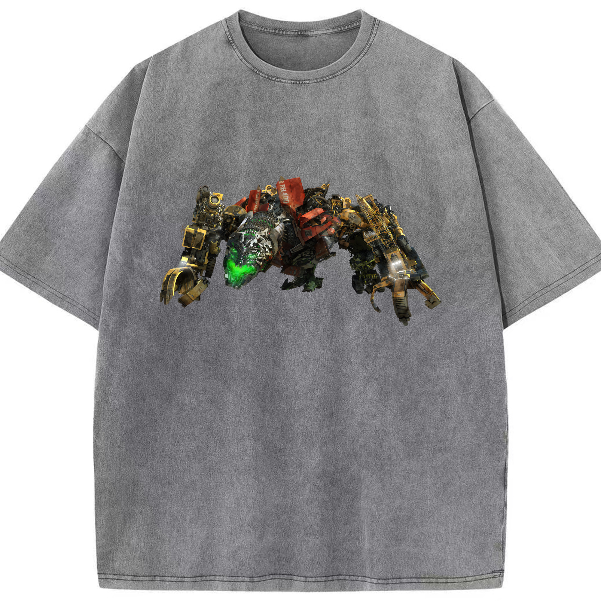 （画像用） Transformers トランスフォーマー 綿100% ヴィンテージ風 半袖Tシャツ（フロントプリント）
