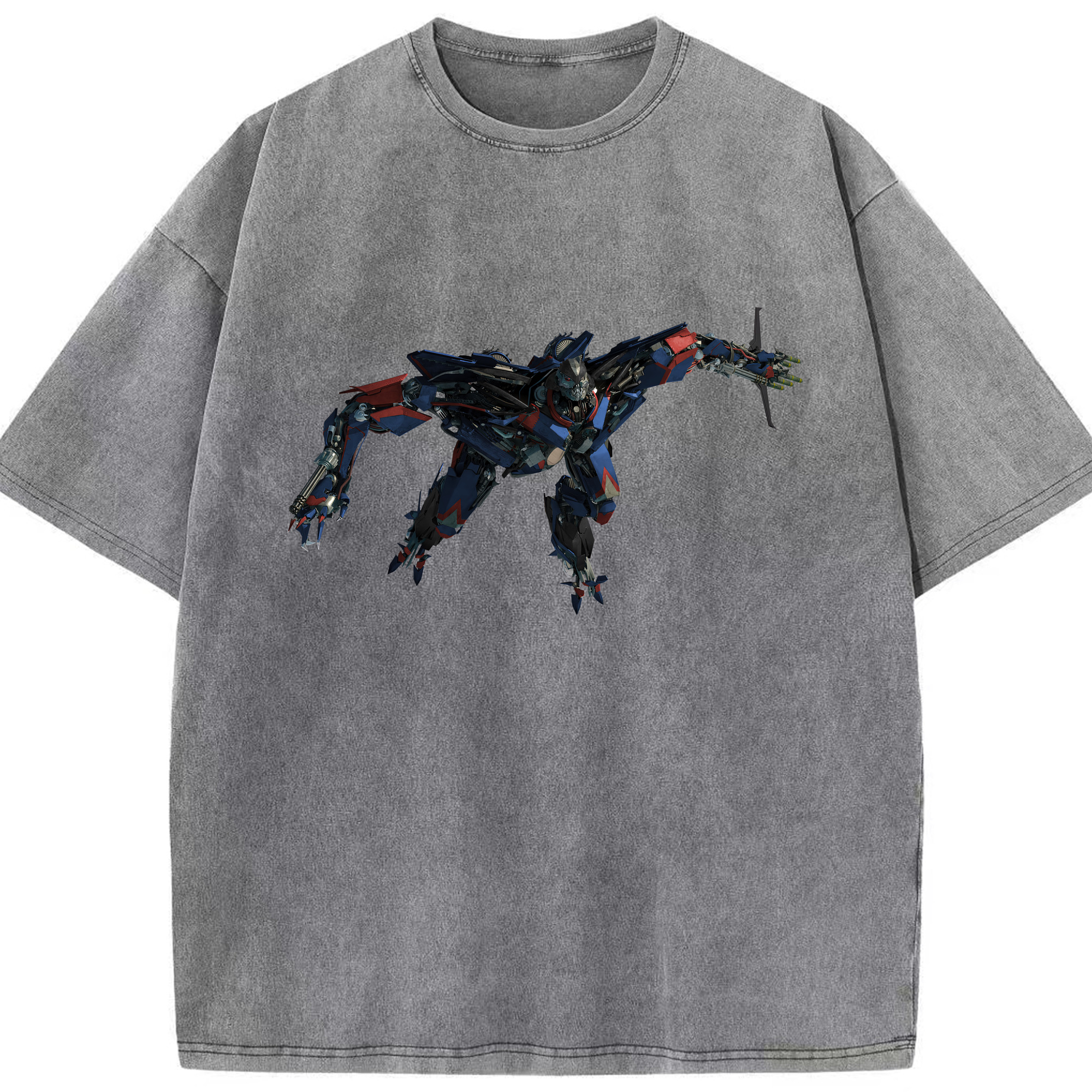 （画像用） Transformers トランスフォーマー 綿100% ヴィンテージ風 半袖Tシャツ（フロントプリント）