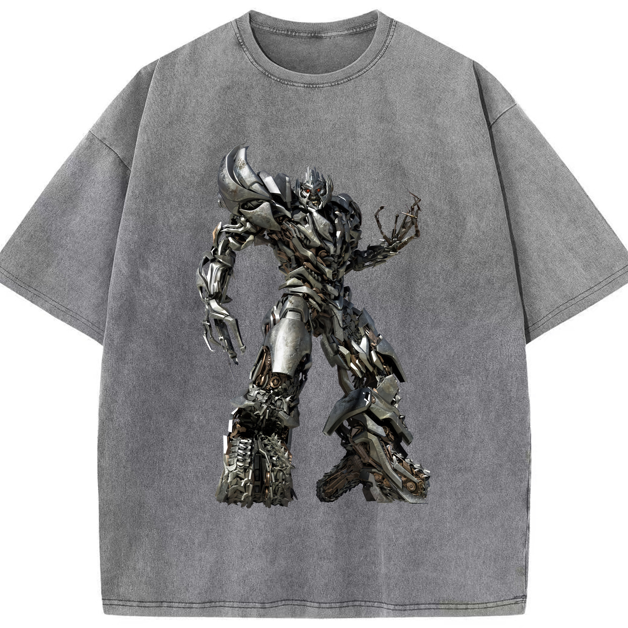 （画像用） Transformers トランスフォーマー 綿100% ヴィンテージ風 半袖Tシャツ（フロントプリント）