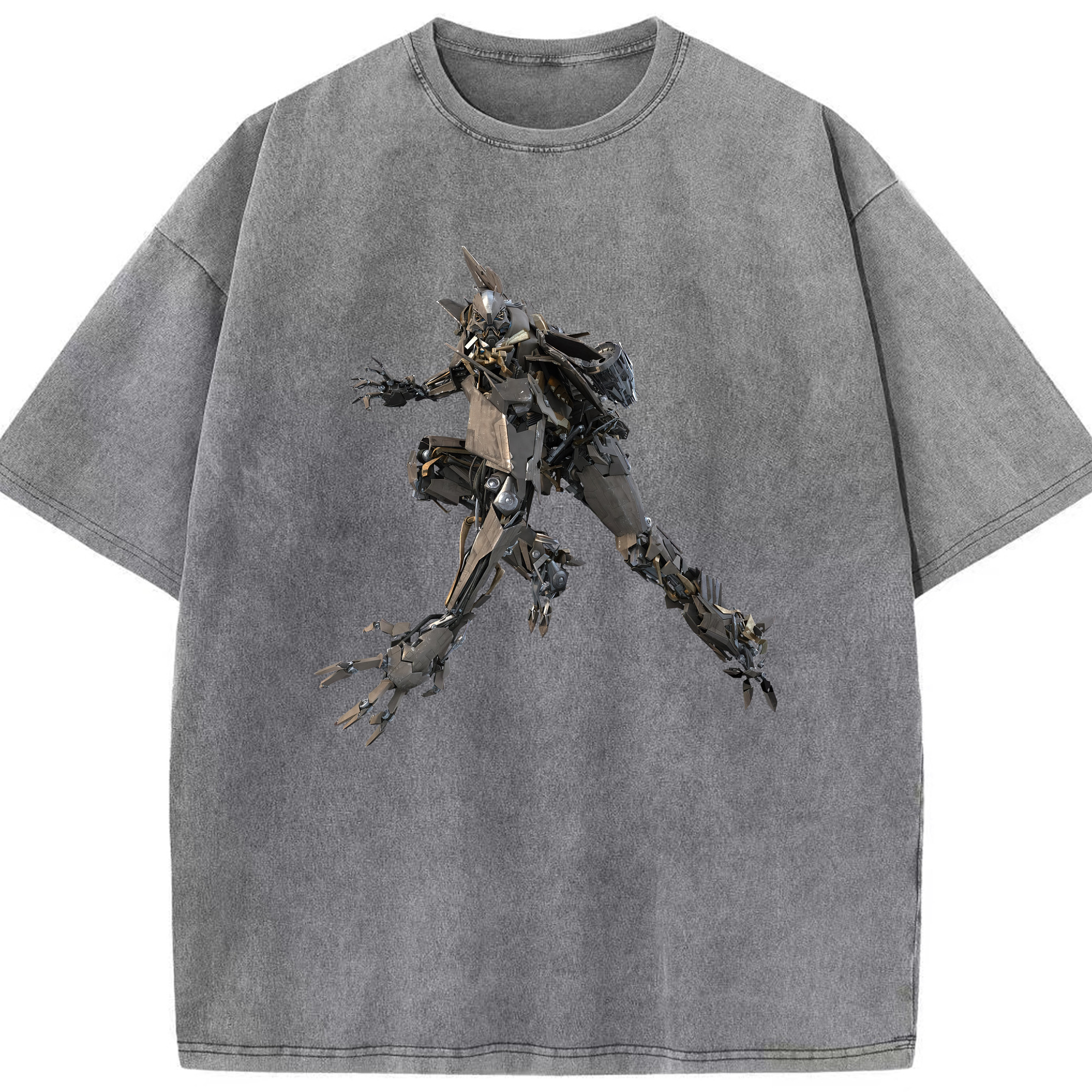 （画像用） Transformers トランスフォーマー 綿100% ヴィンテージ風 半袖Tシャツ（フロントプリント）