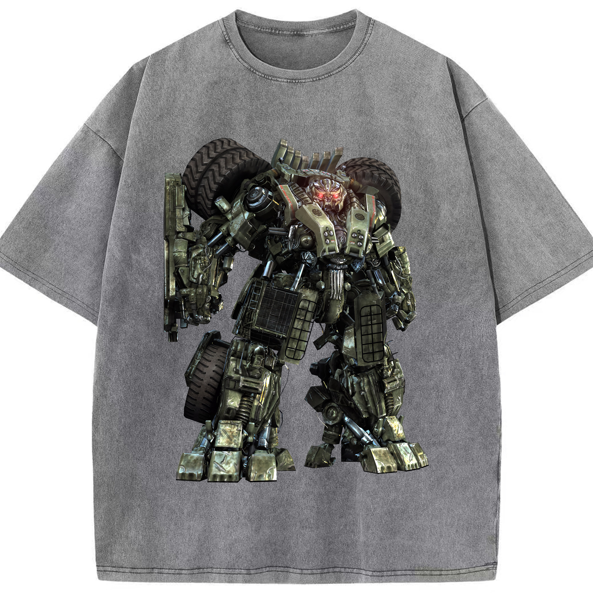 （画像用） Transformers トランスフォーマー 綿100% ヴィンテージ風 半袖Tシャツ（フロントプリント）