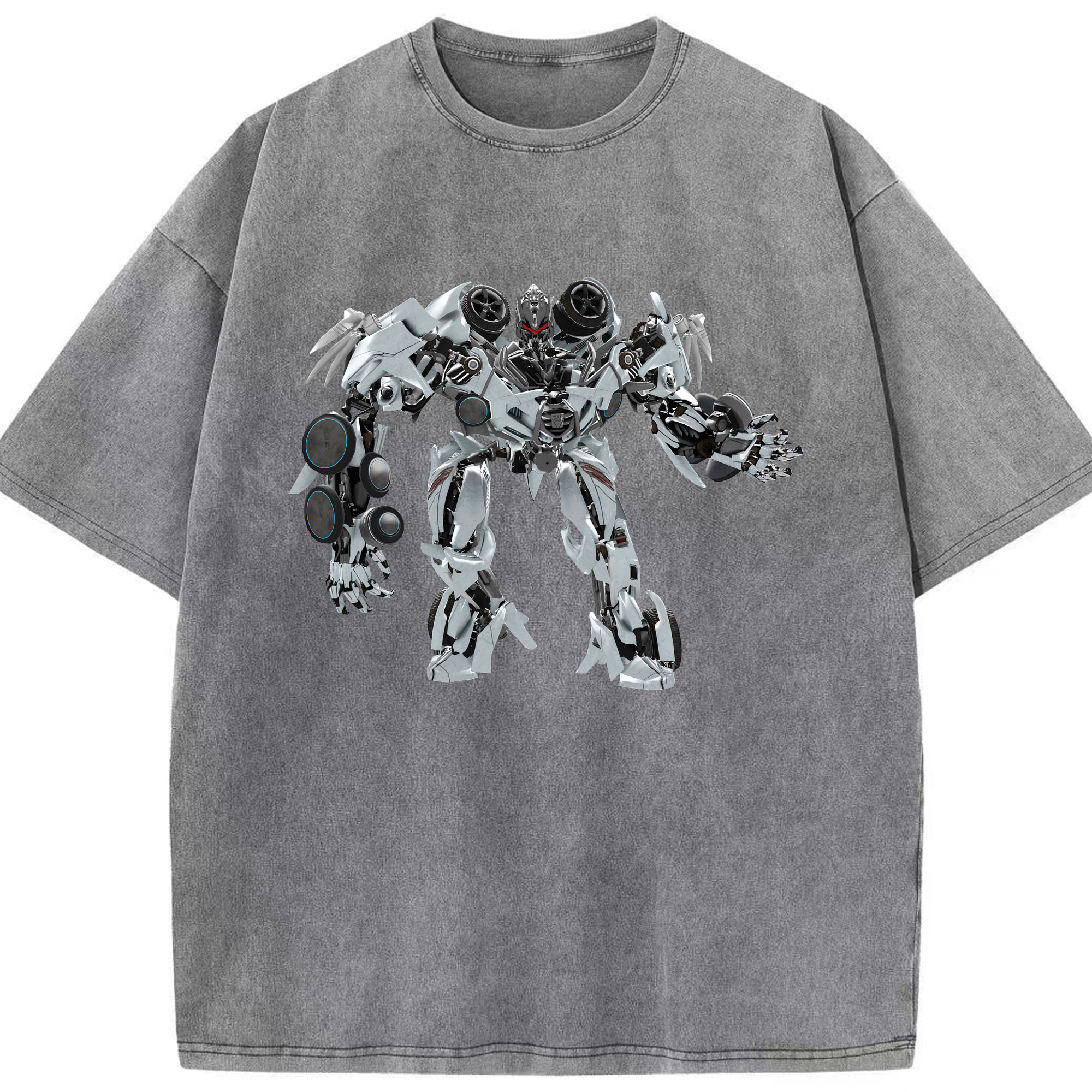 （画像用） Transformers トランスフォーマー 綿100% ヴィンテージ風 半袖Tシャツ（フロントプリント）